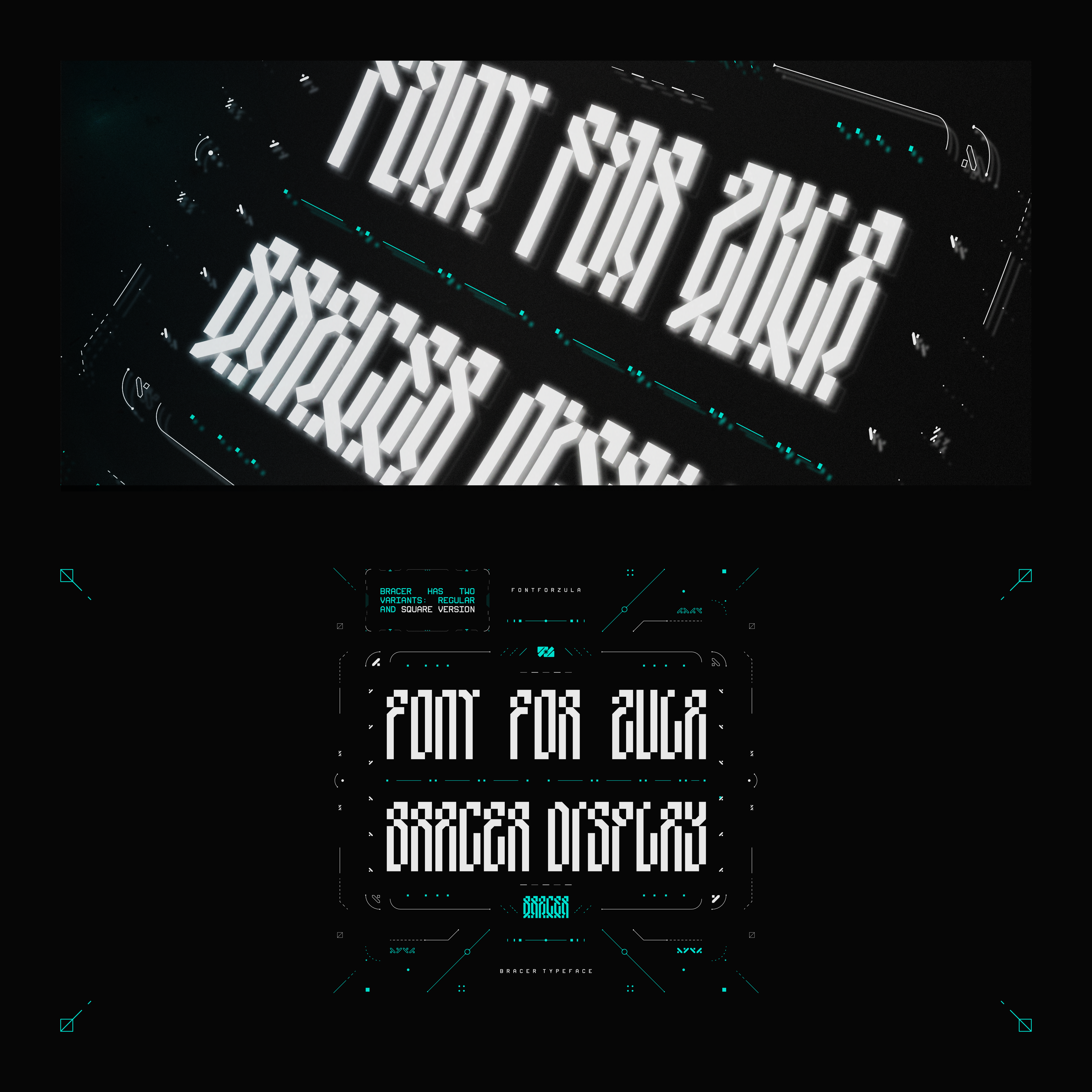 Bracer Typeface