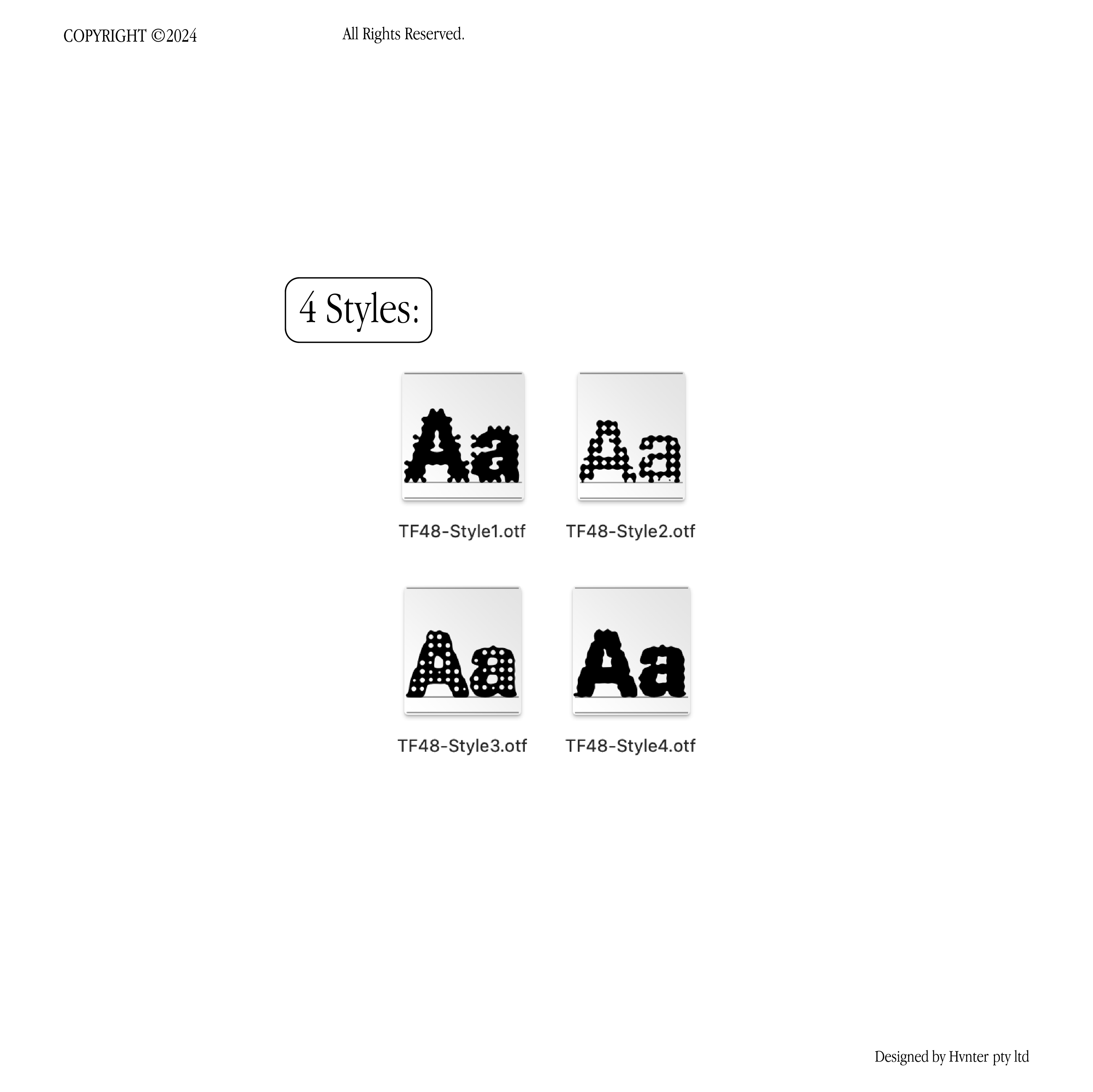 TF48 Typeface