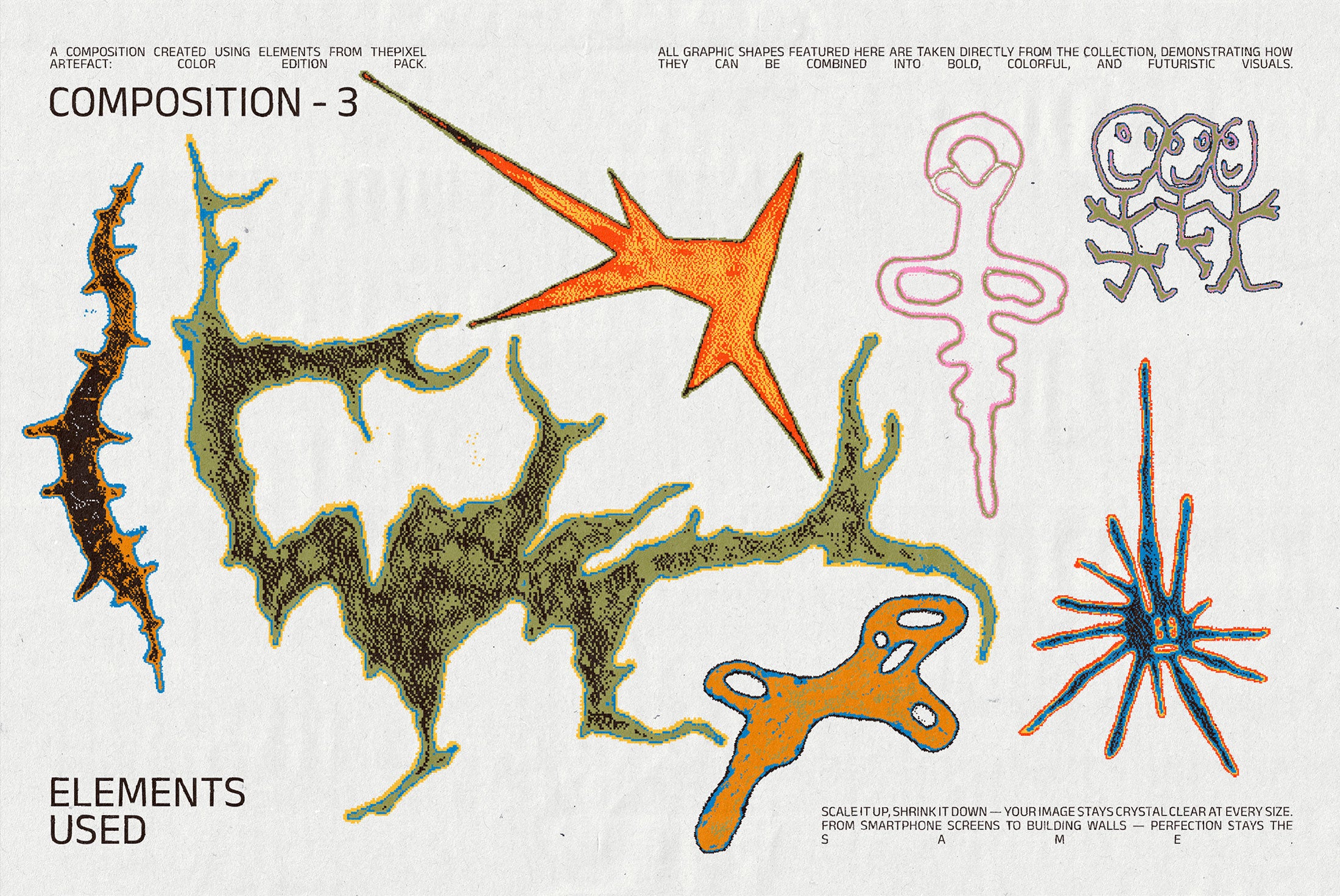 Pixel Artefact. Color Edition