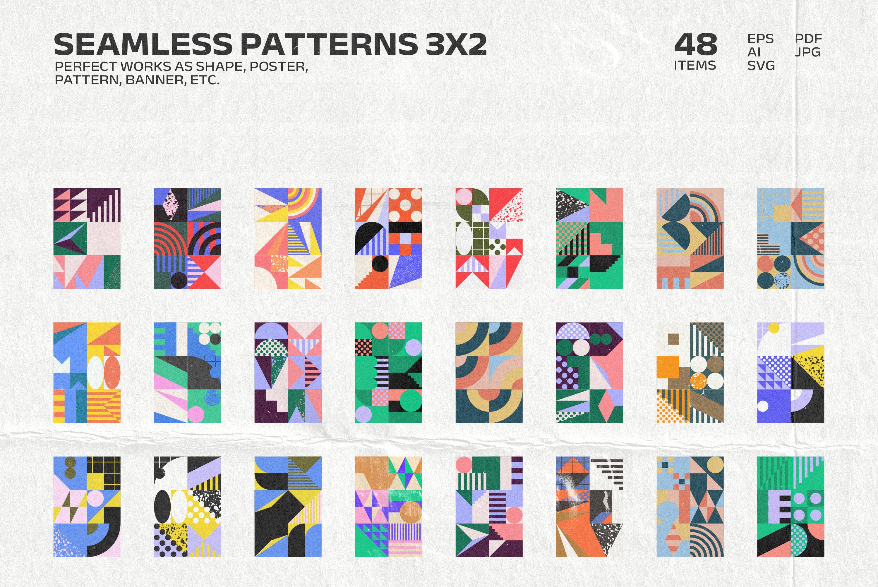 318 Shapes Patterns Posters Part 1