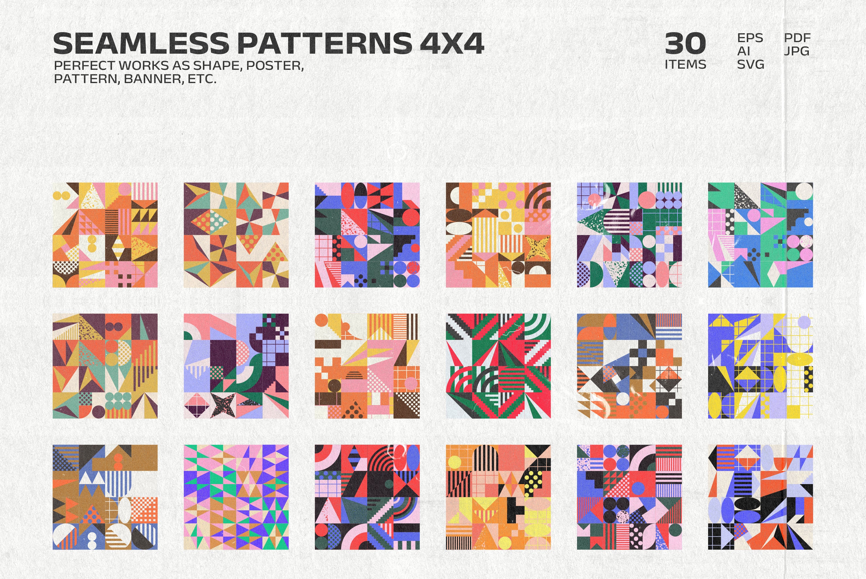 318 Shapes Patterns Posters Part 1