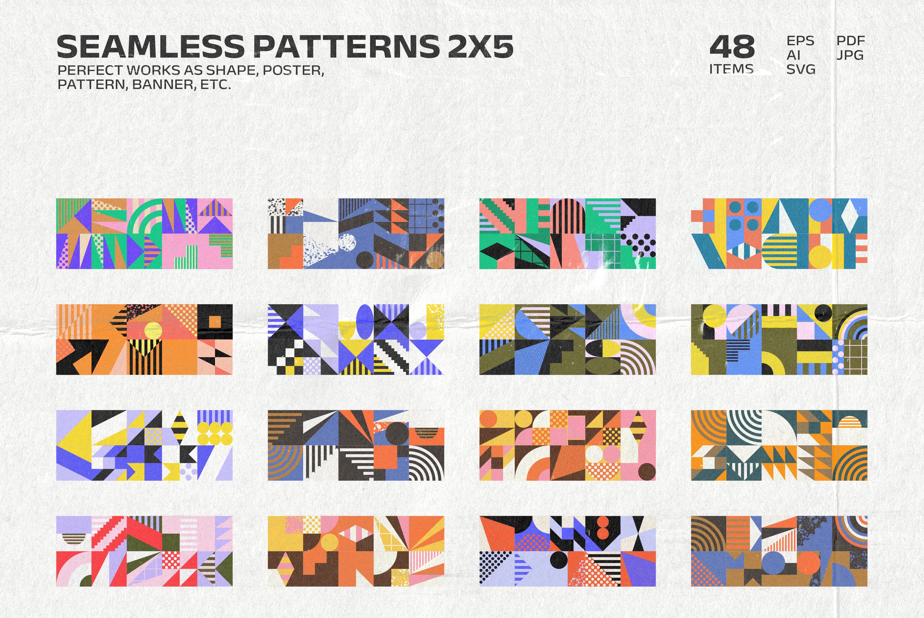 318 Shapes Patterns Posters Part 1