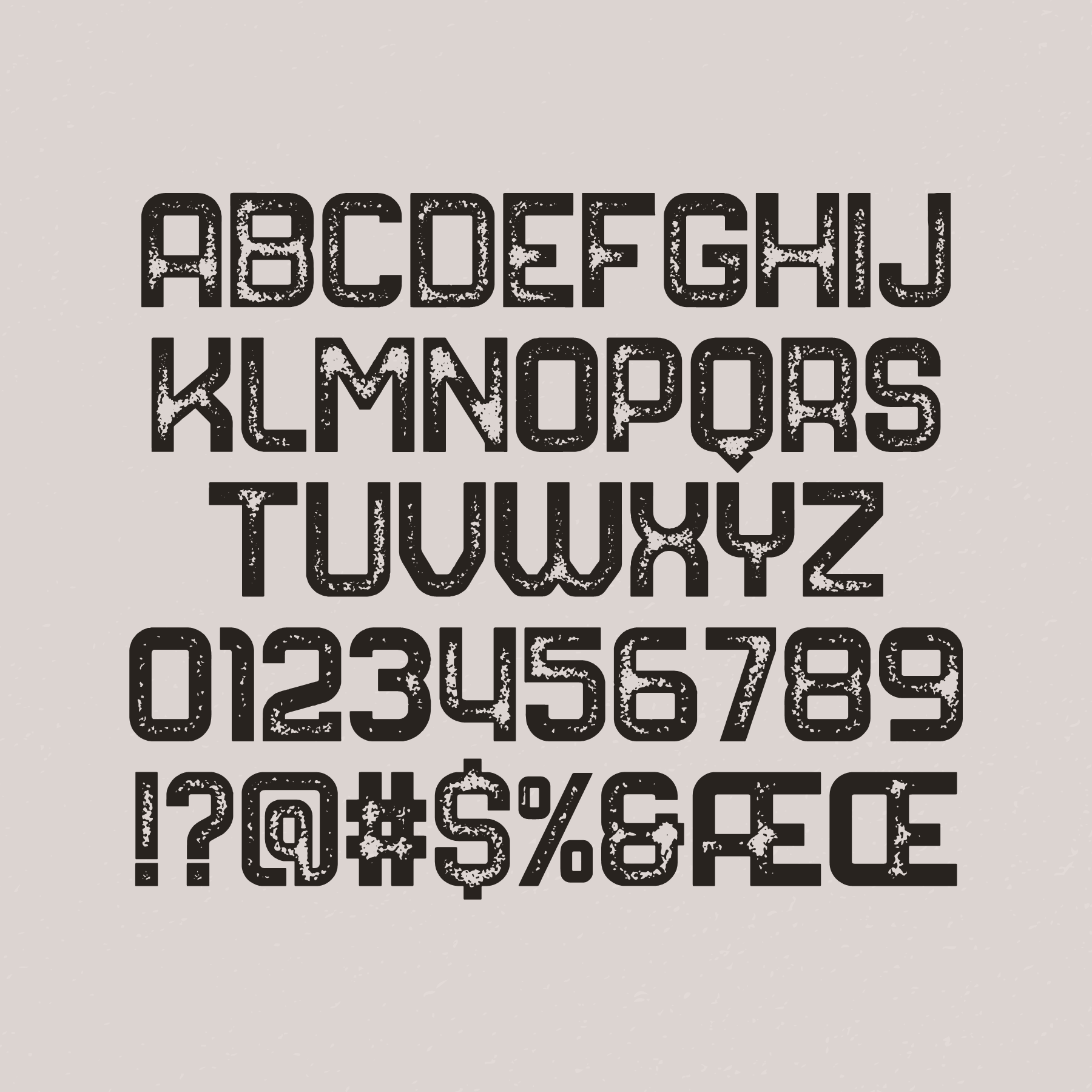 NORTHDEN TYPEFACE