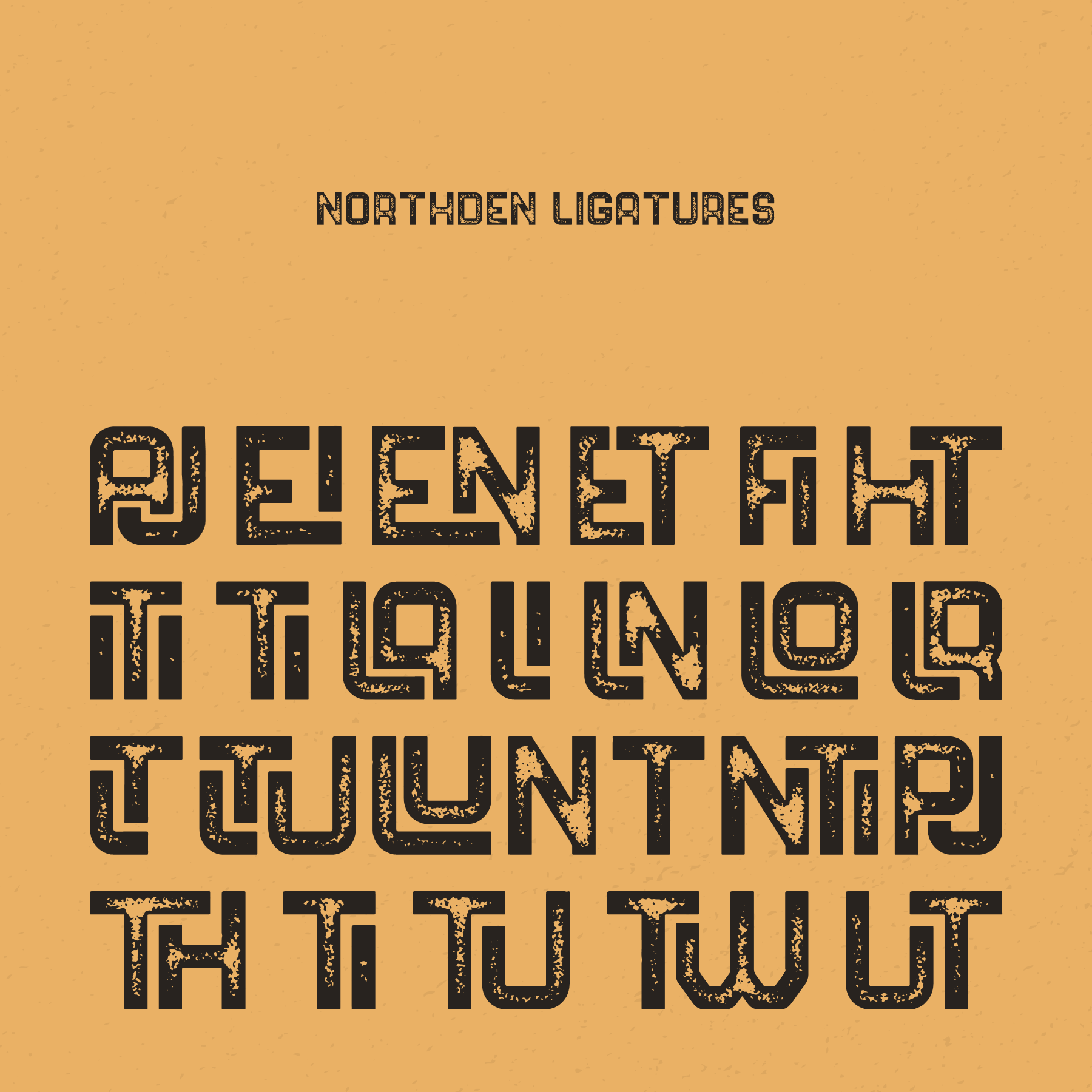 NORTHDEN TYPEFACE