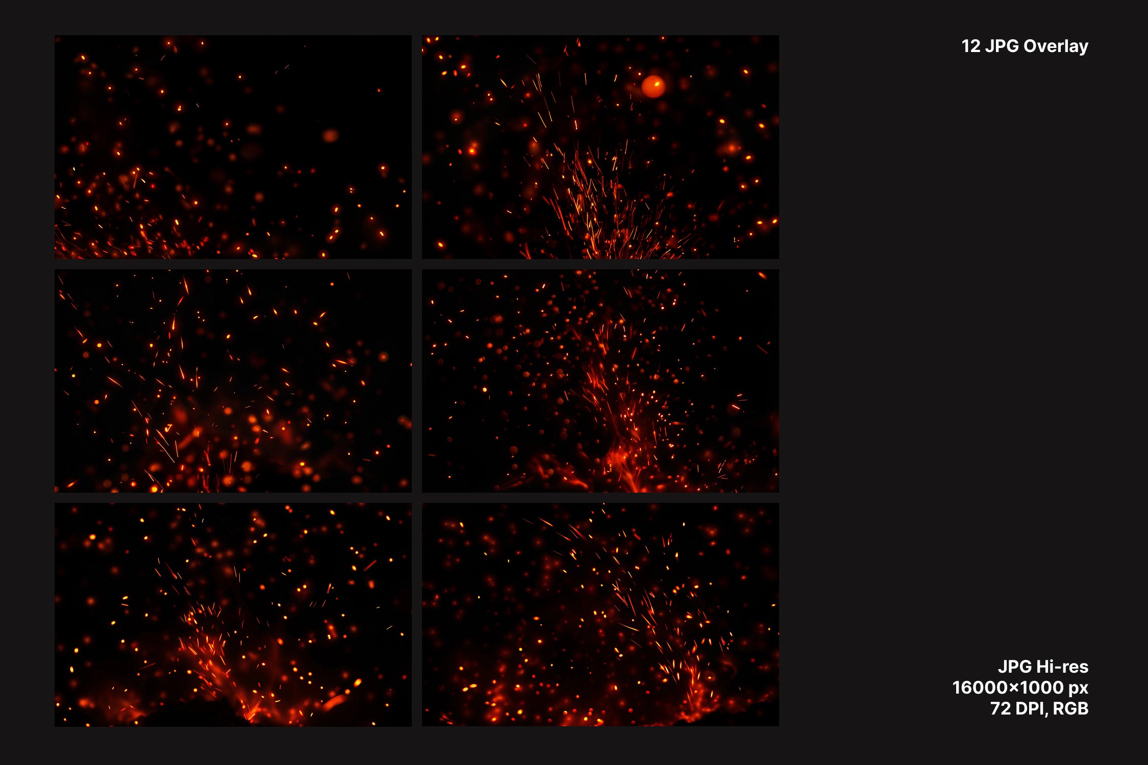 Fire Spark Overlay