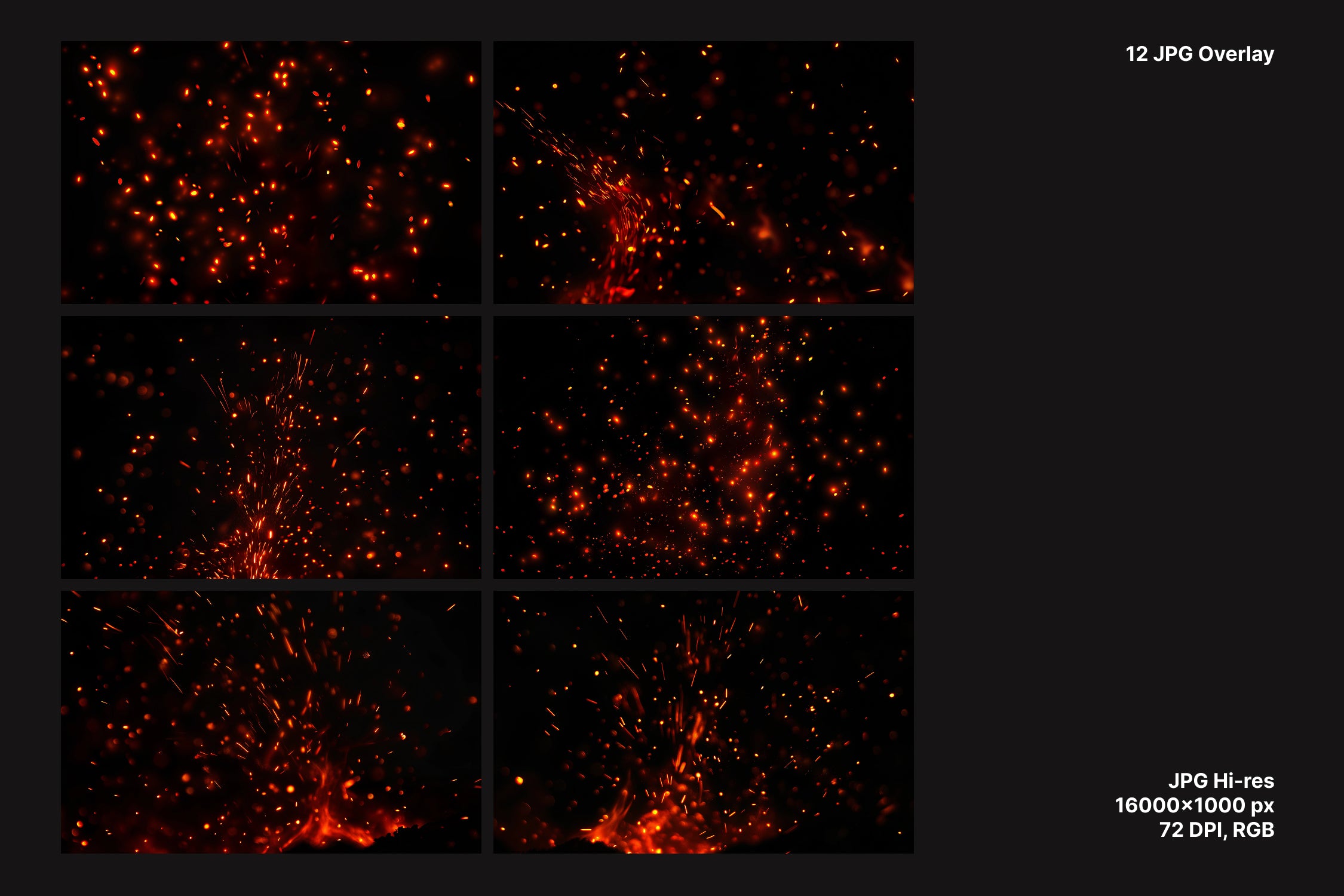 Fire Spark Overlay