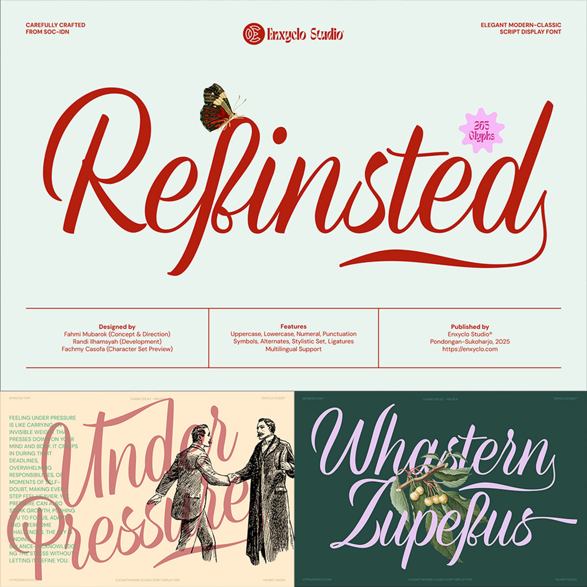 Refinsted - Modern Classic Font