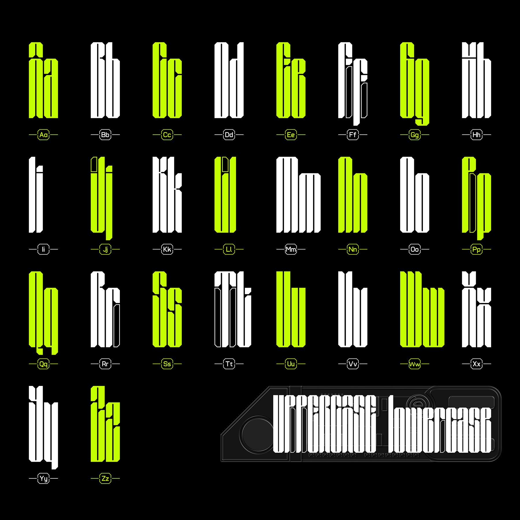 SEGAPUNK Typeface