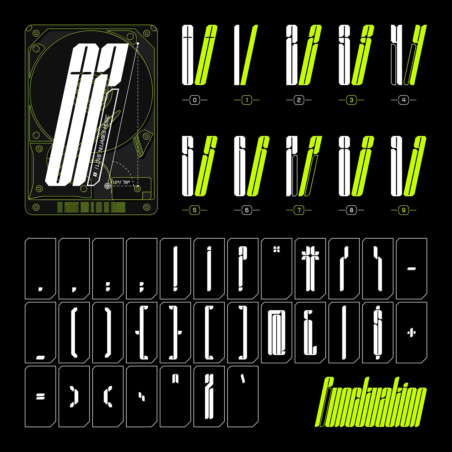 SEGAPUNK Typeface