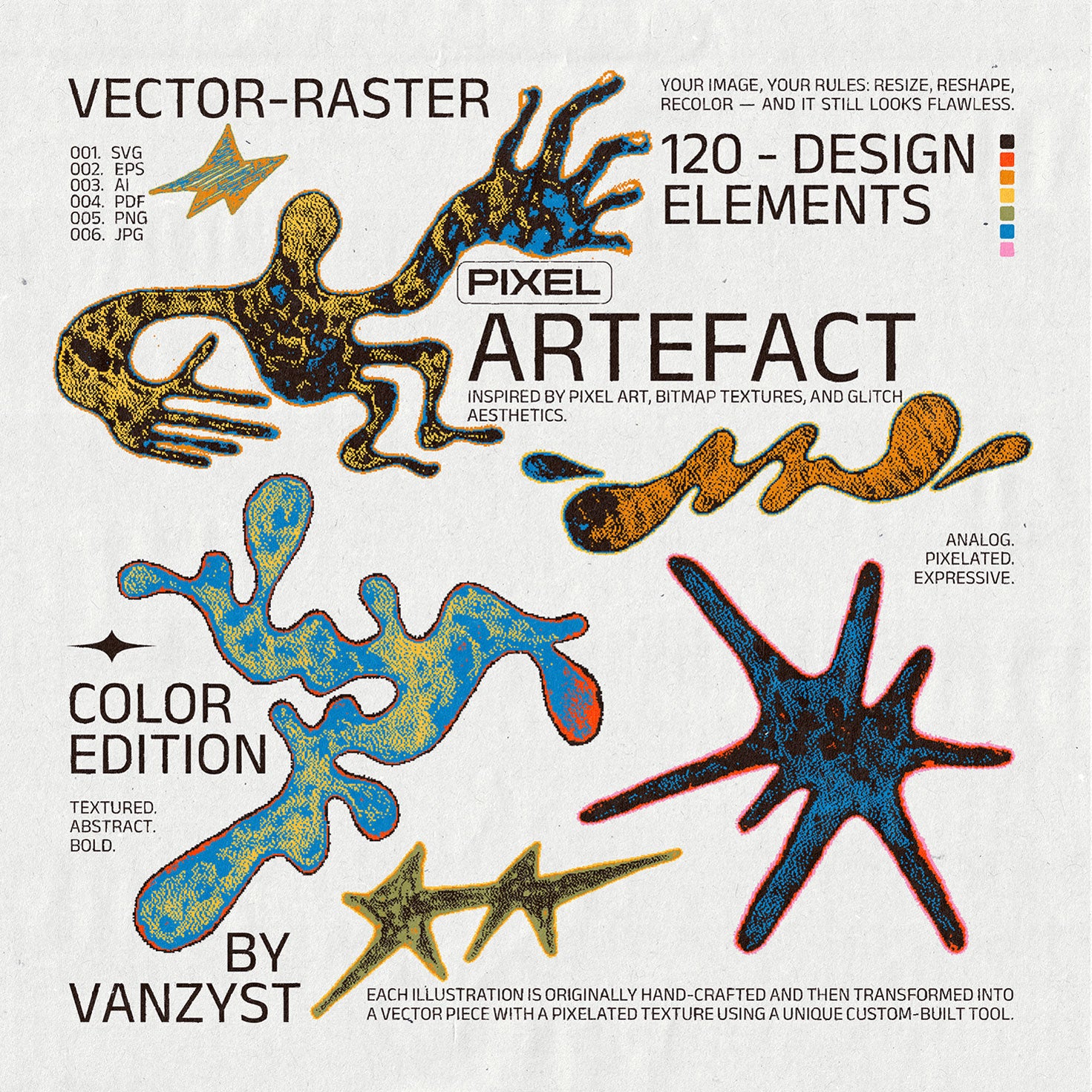 Pixel Artefact. Color Edition