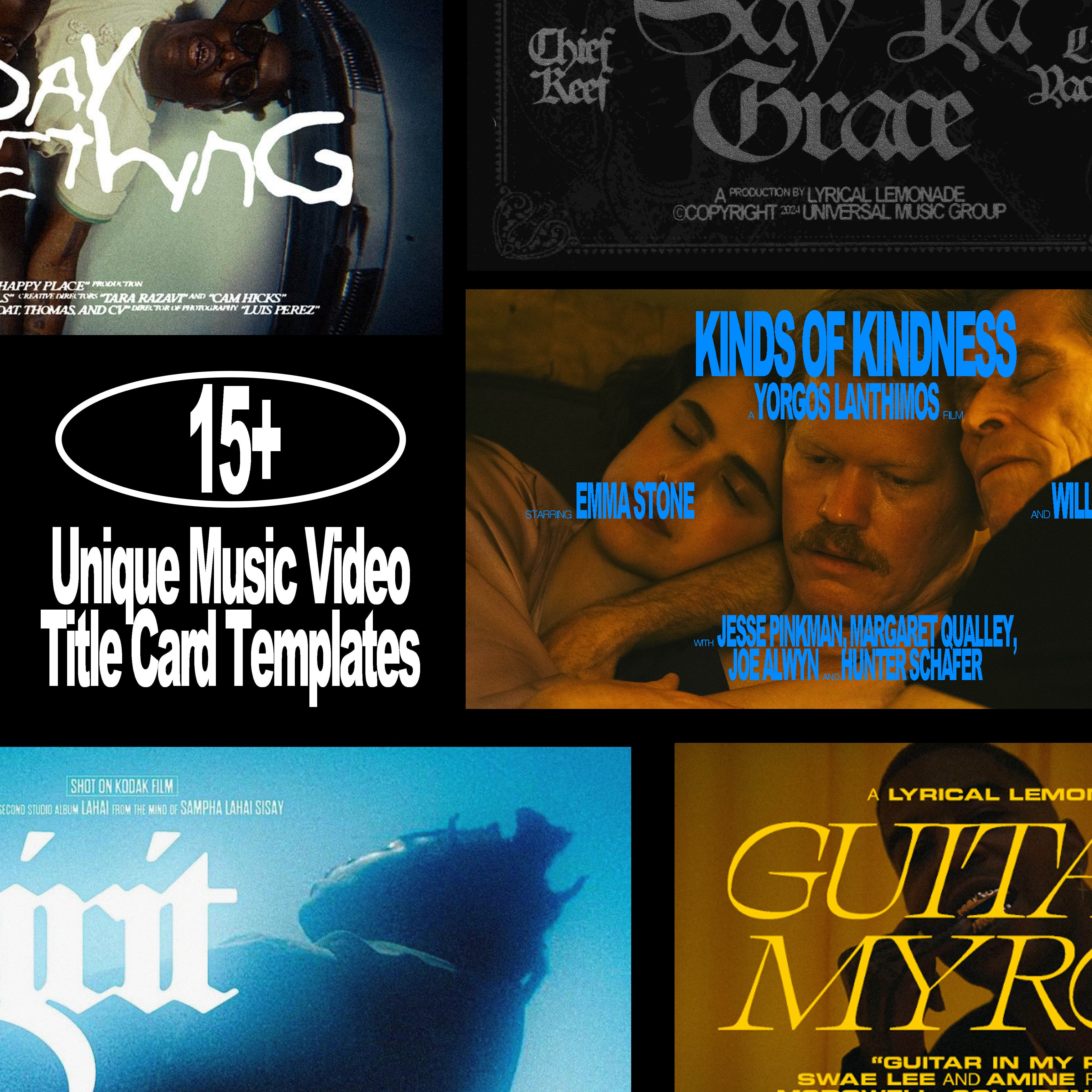 Music Video Title Cards - secret-cache