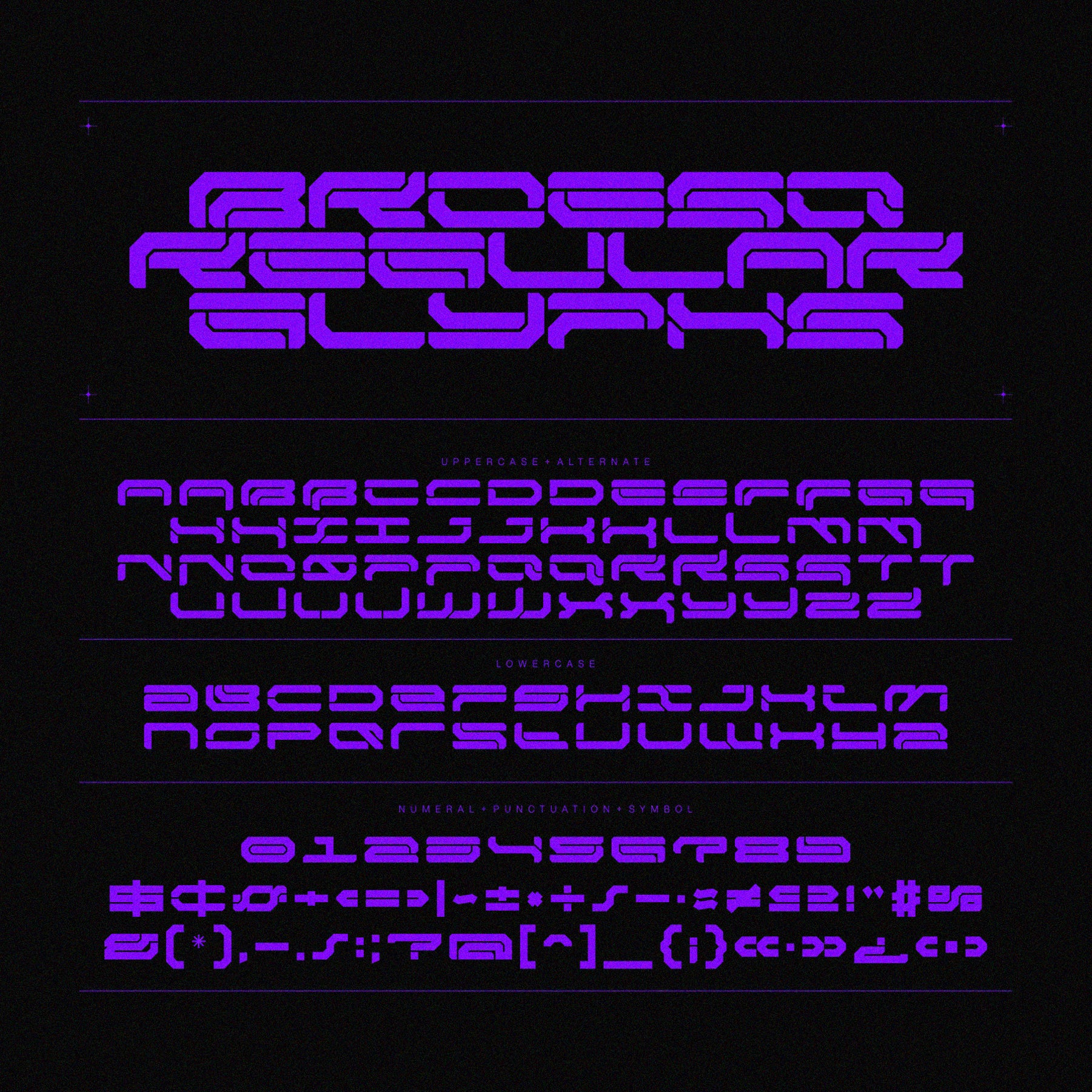 NCL BROESQ Typeface - secret-cache