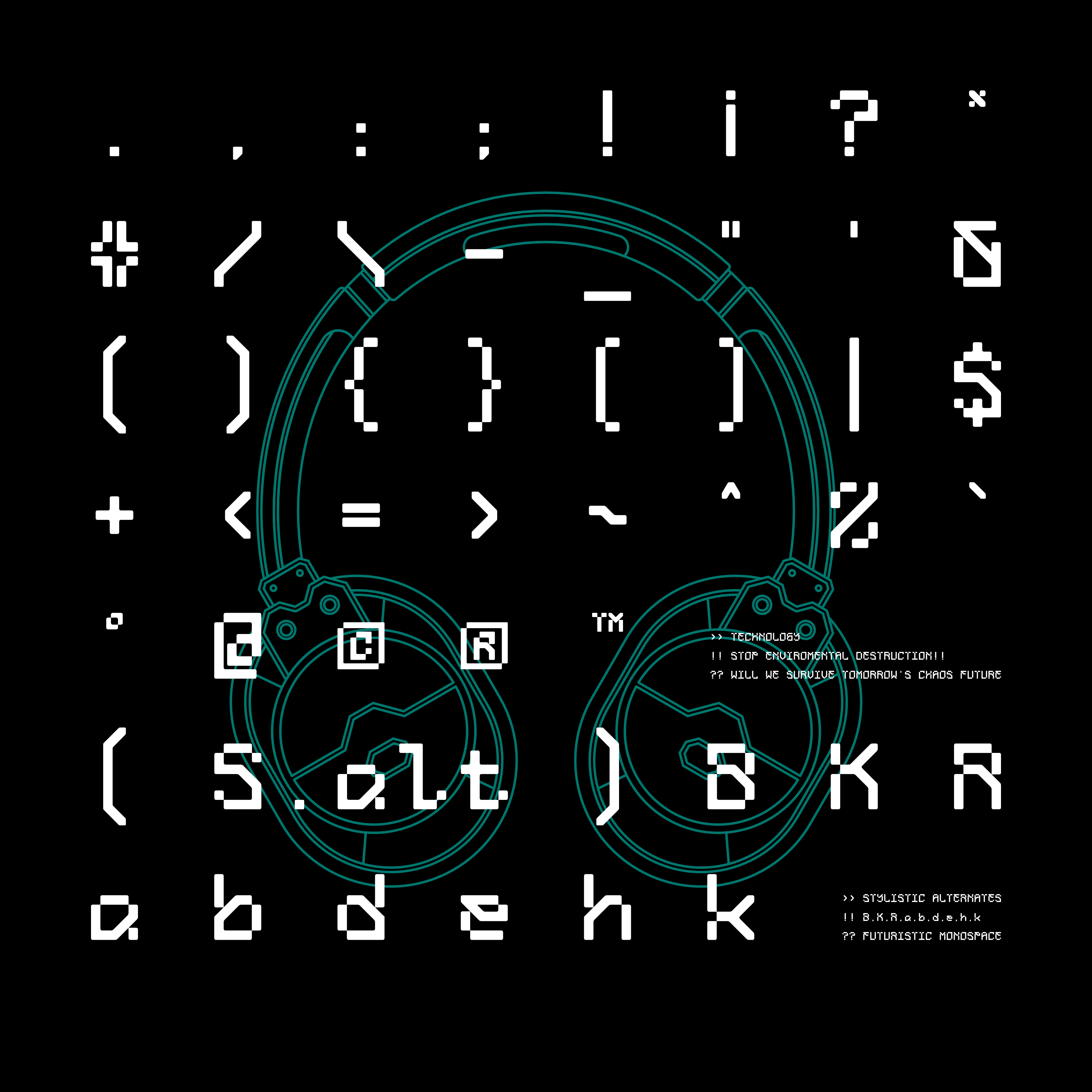 Anero Mono Typeface - secret-cache