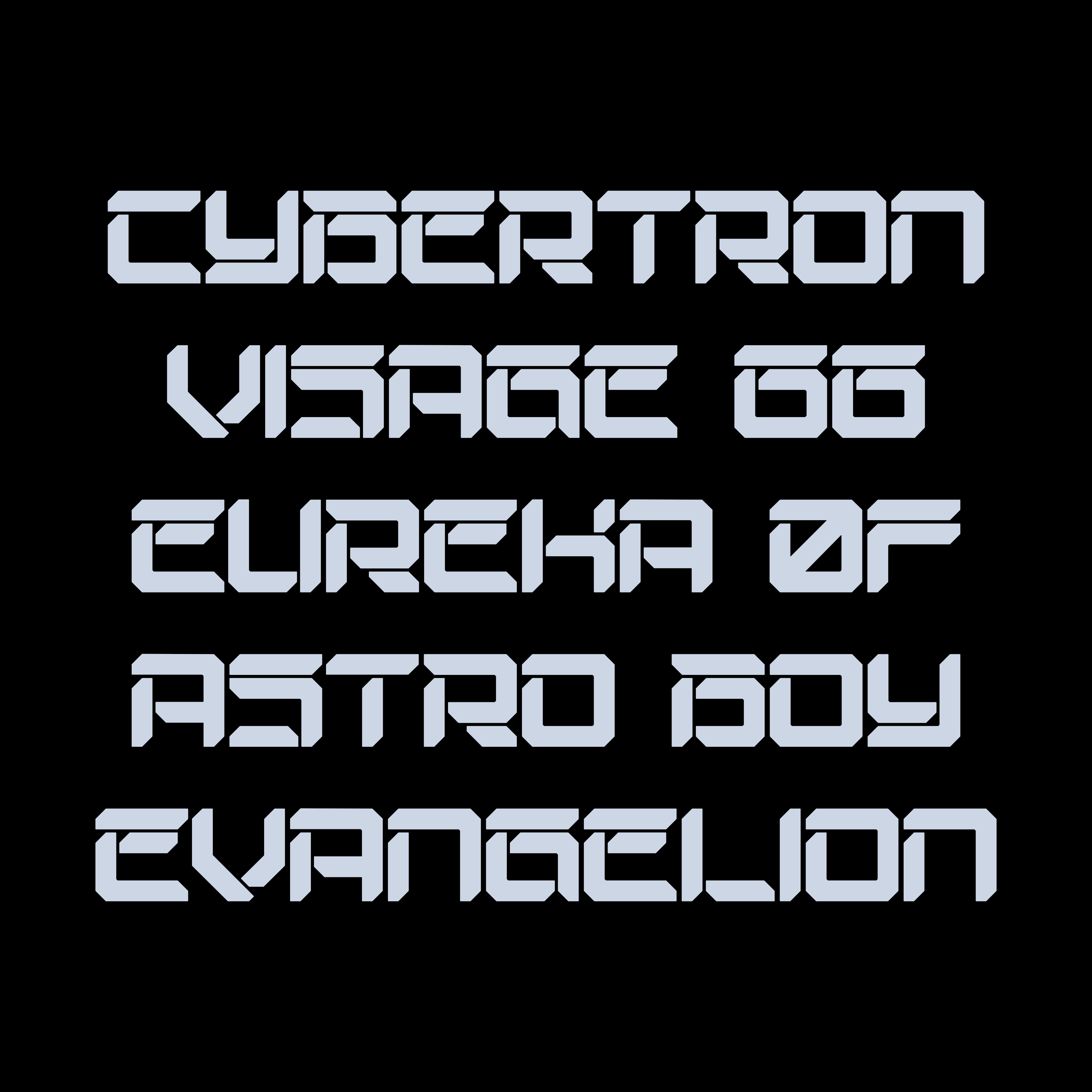 Bodga Typeface - secret-cache