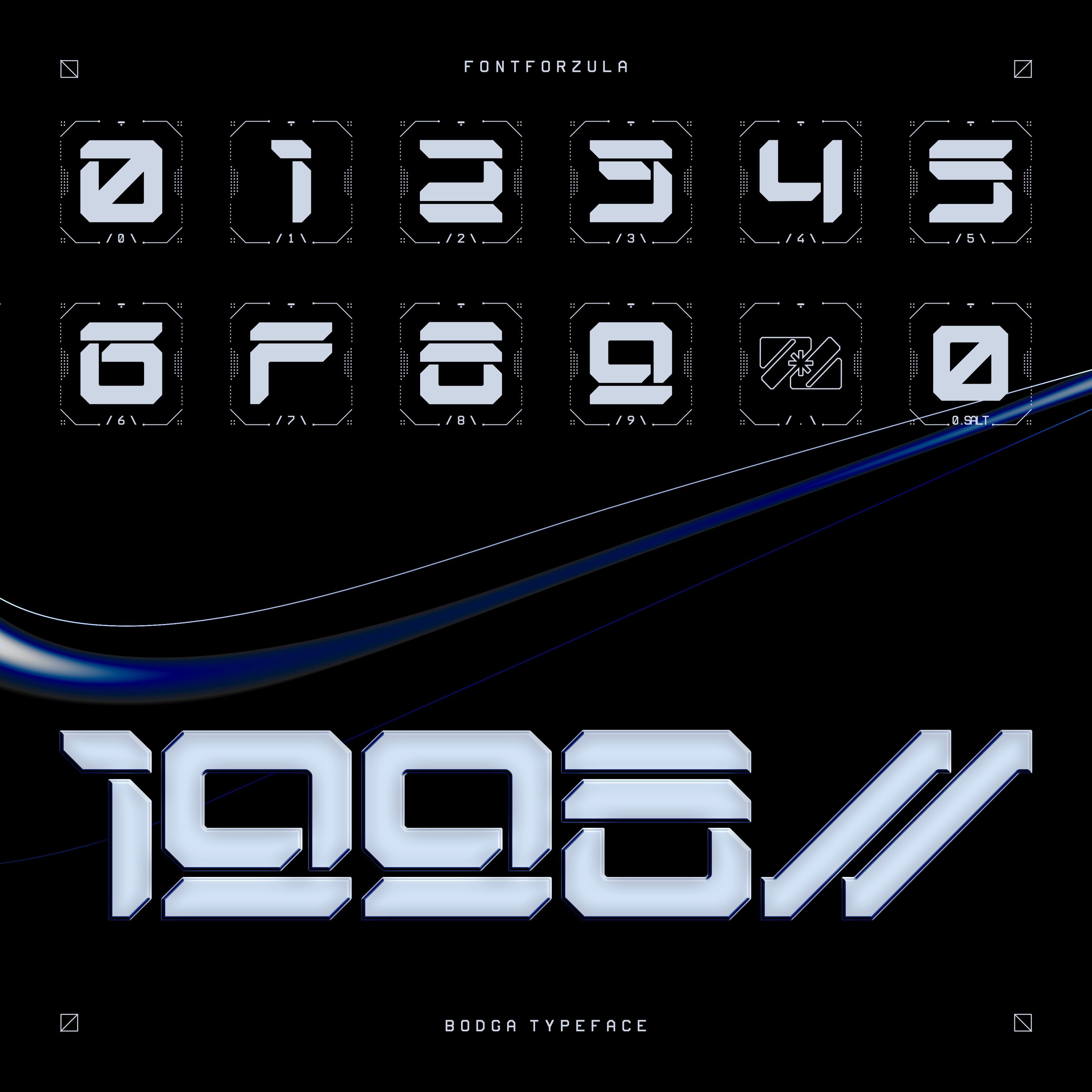 Bodga Typeface - secret-cache