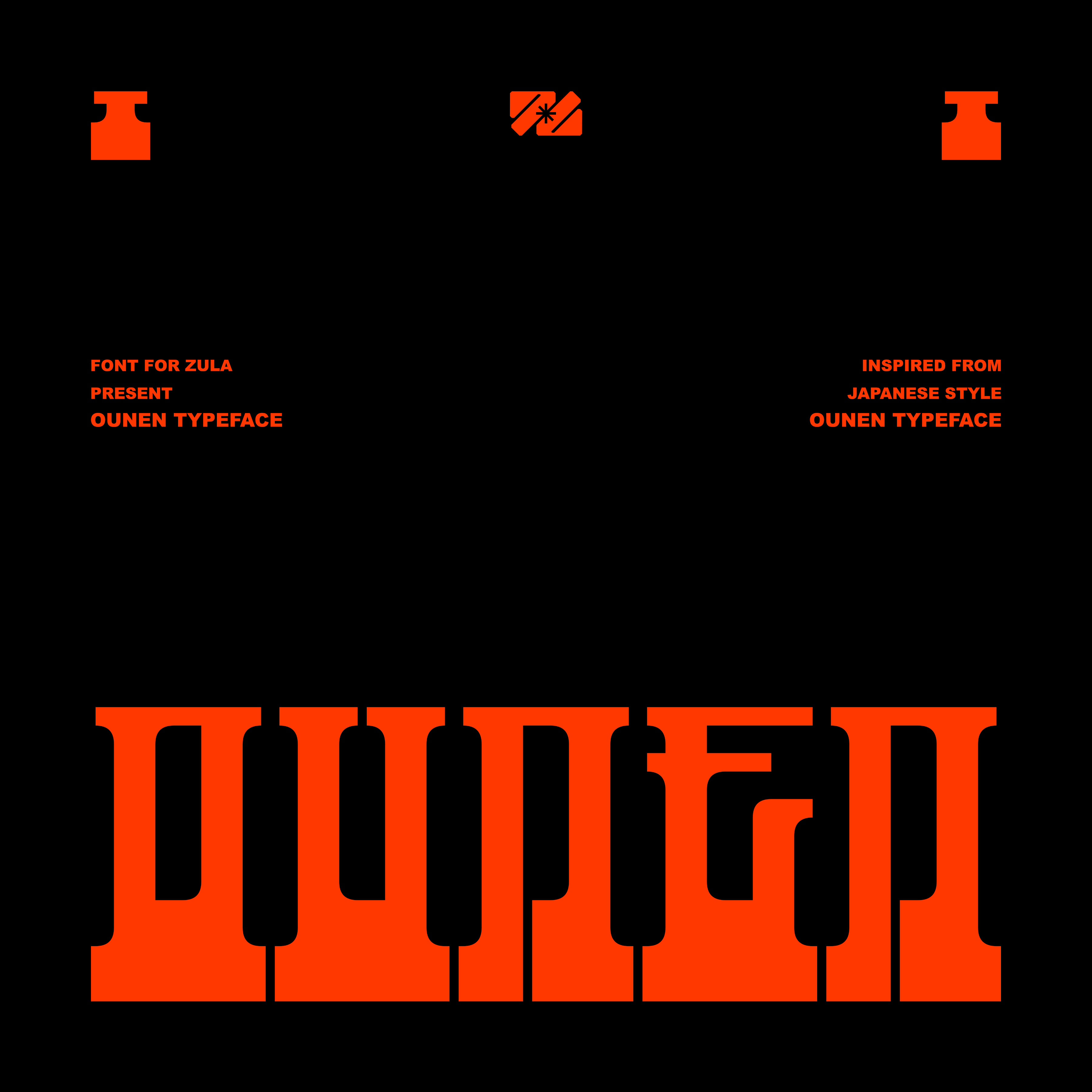 OUNEN Typeface - secret-cache