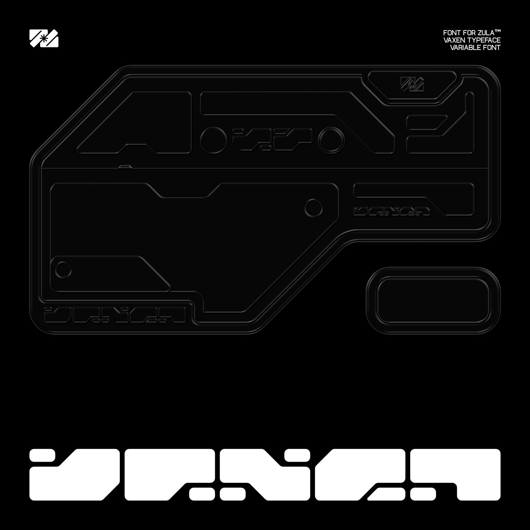 VAXEN ROUNDED Typeface - secret-cache