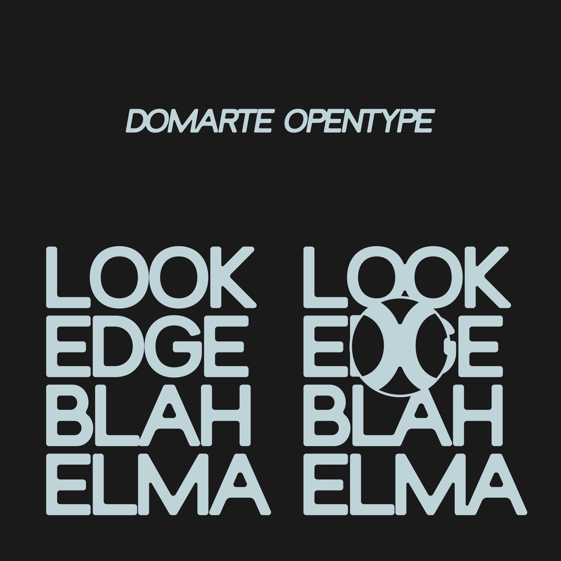 Domarte Display Typeface - secret-cache