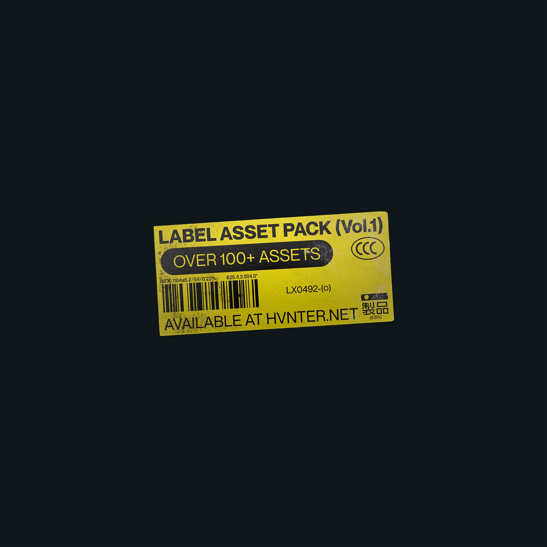 Label Asset Pack - secret-cache