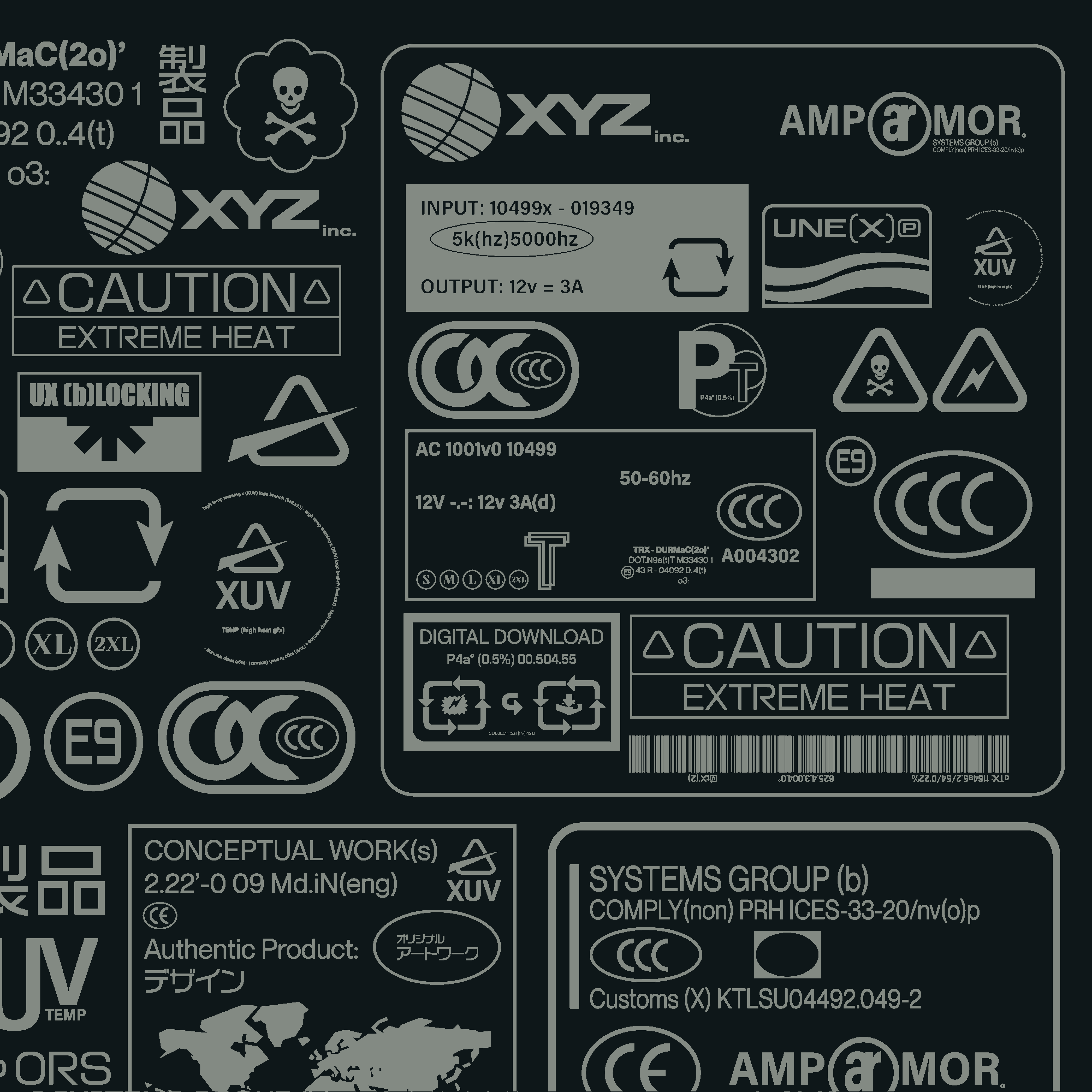 Label Asset Pack - secret-cache