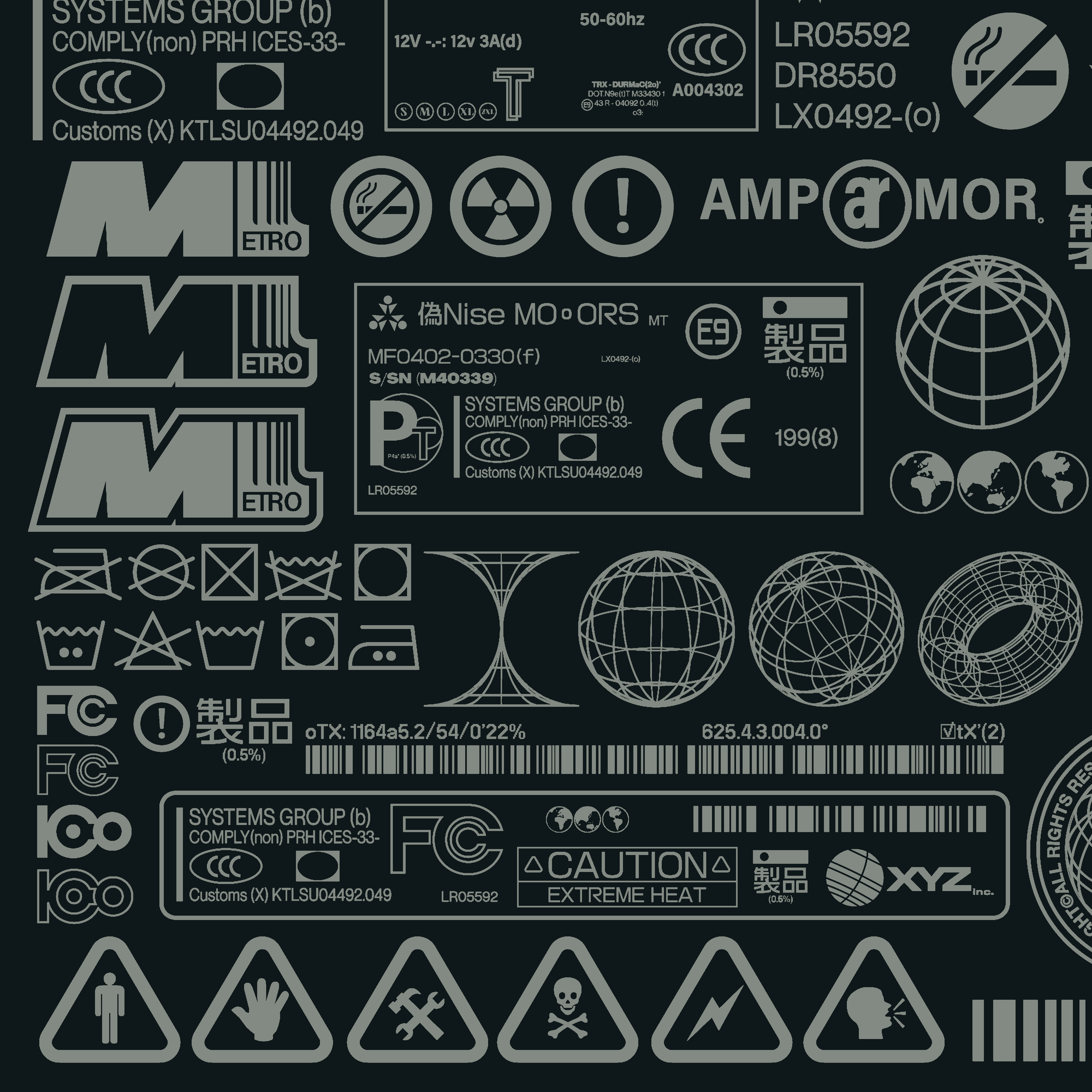 Label Asset Pack - secret-cache