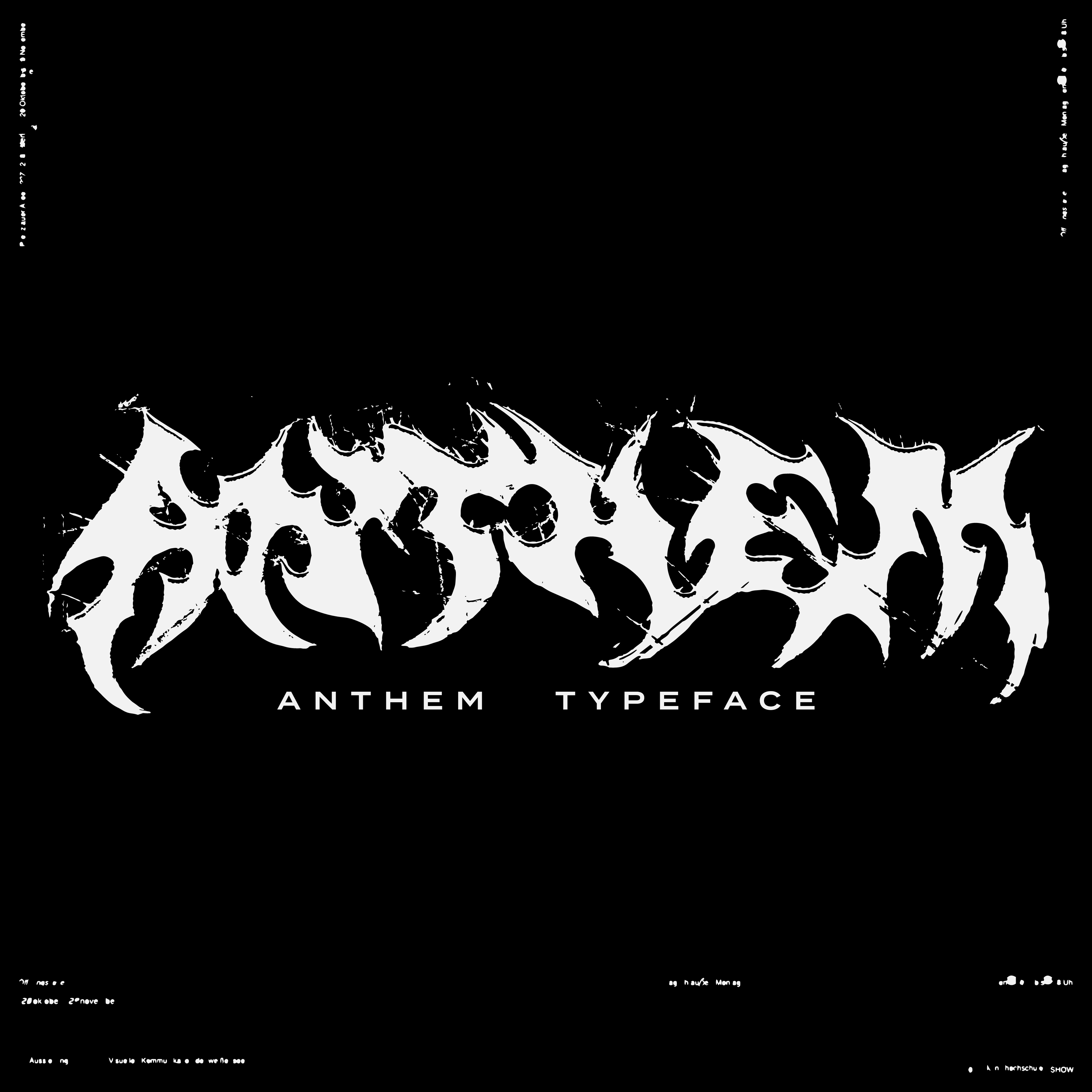 Anthem Typeface - secret-cache