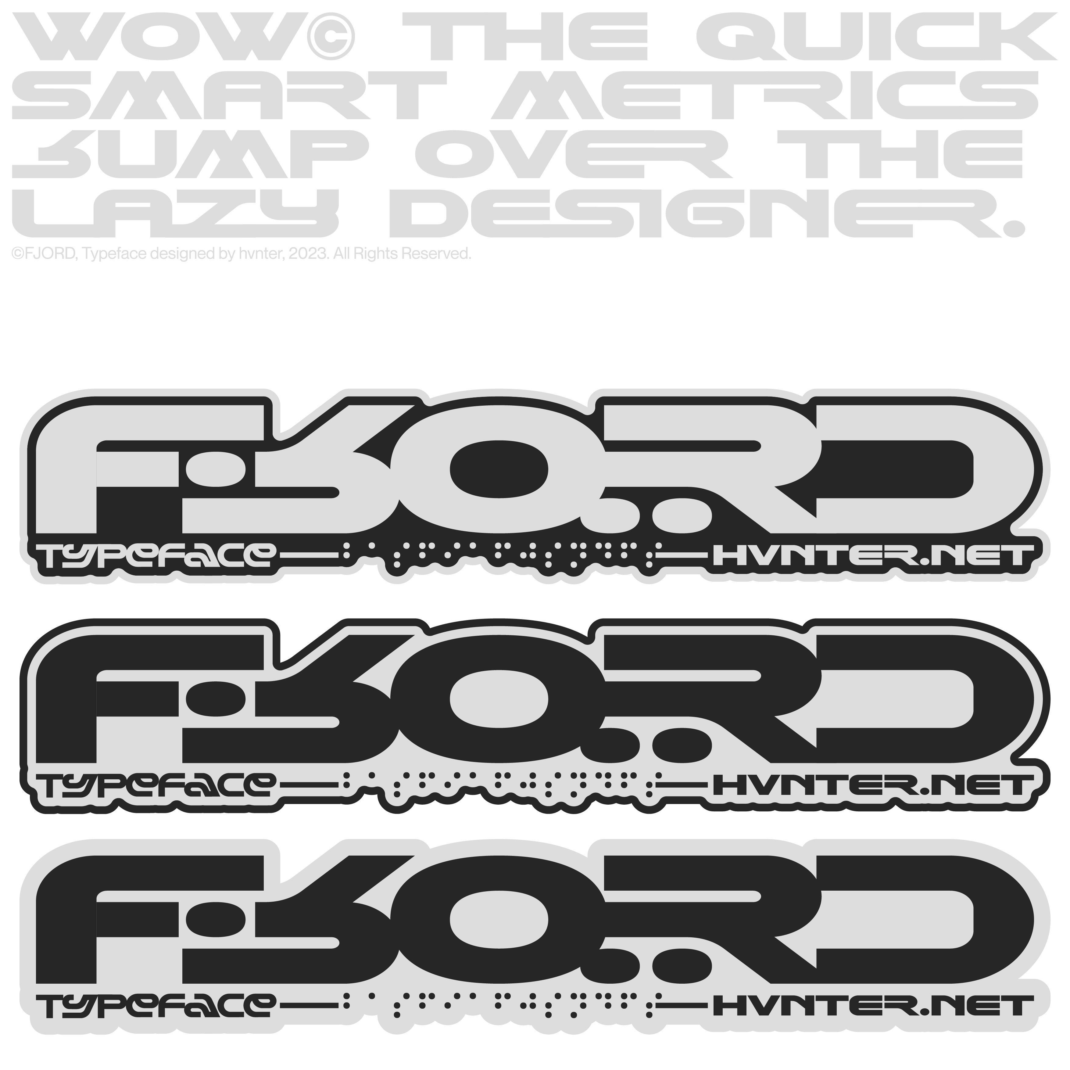 Fjord Typeface - secret-cache