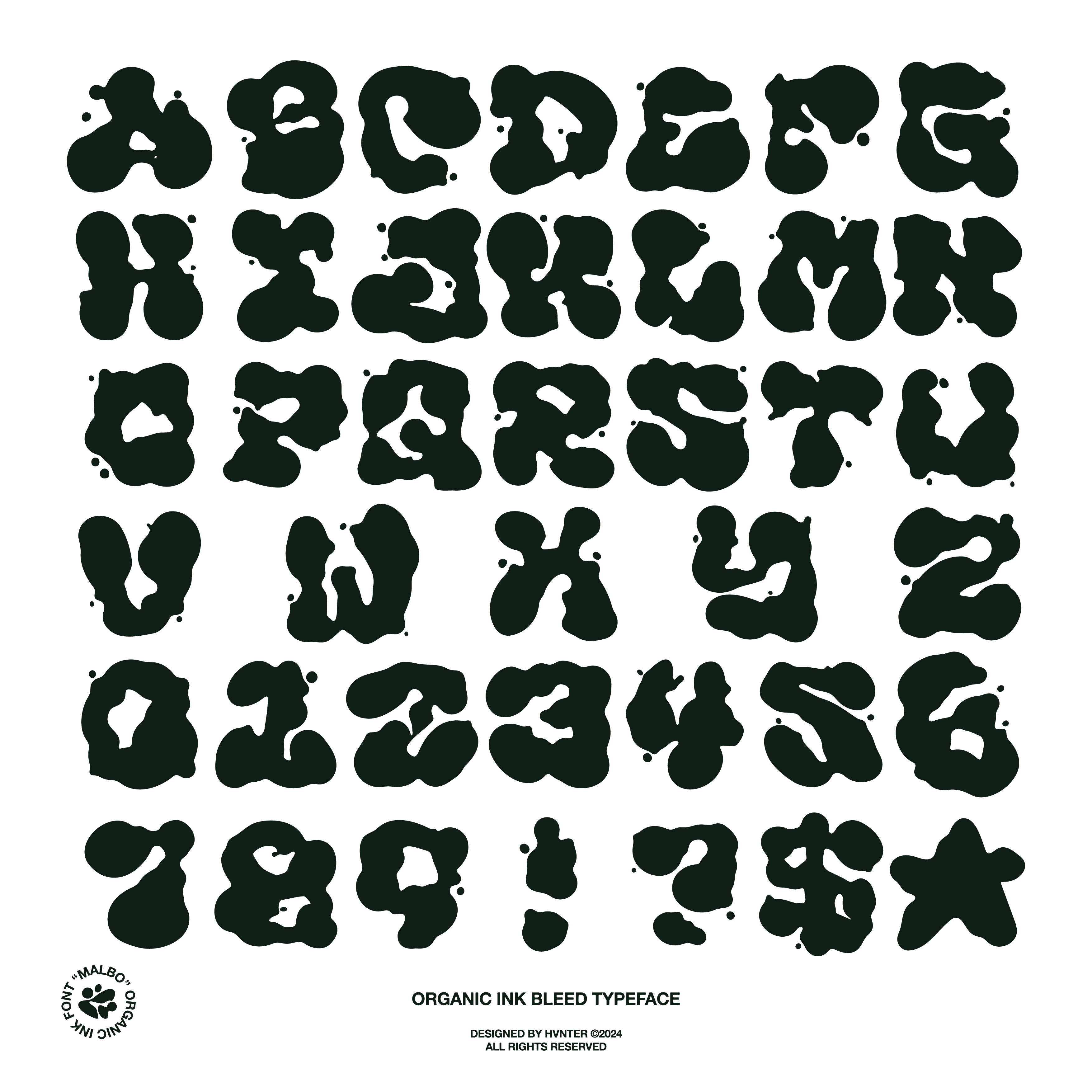 Malbo Typeface - secret-cache