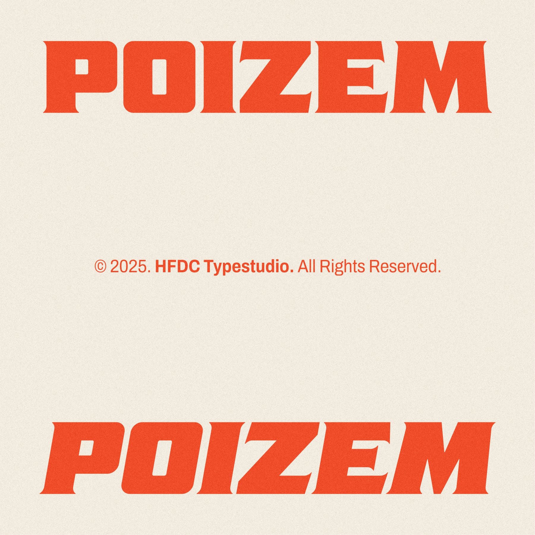 Poizem Serif Typeface