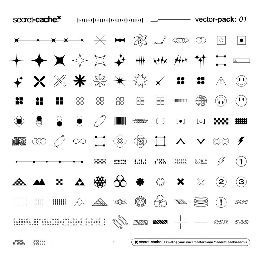 Vector Pack v01 – by secret-cache