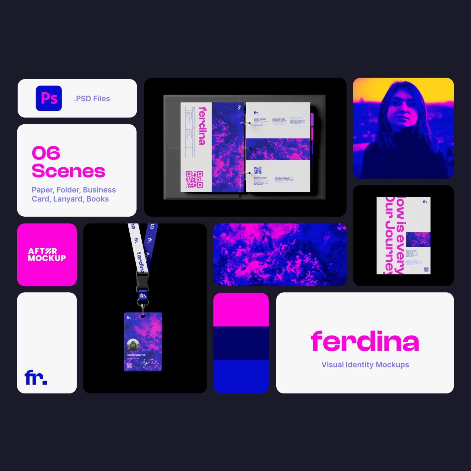 Brand Stationery Mockup Ferdina