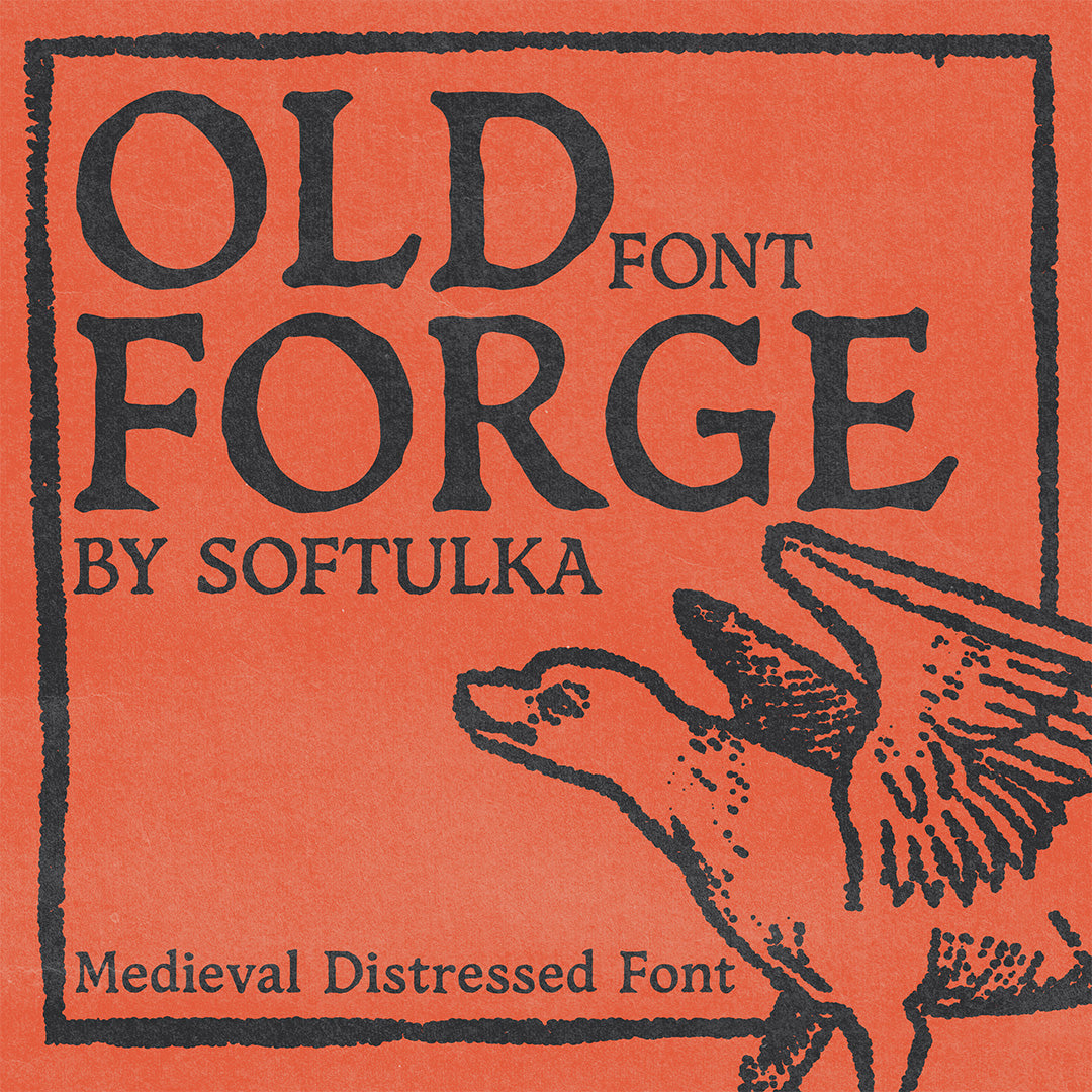 Oldforge Medieval Distressed Font - secret-cache
