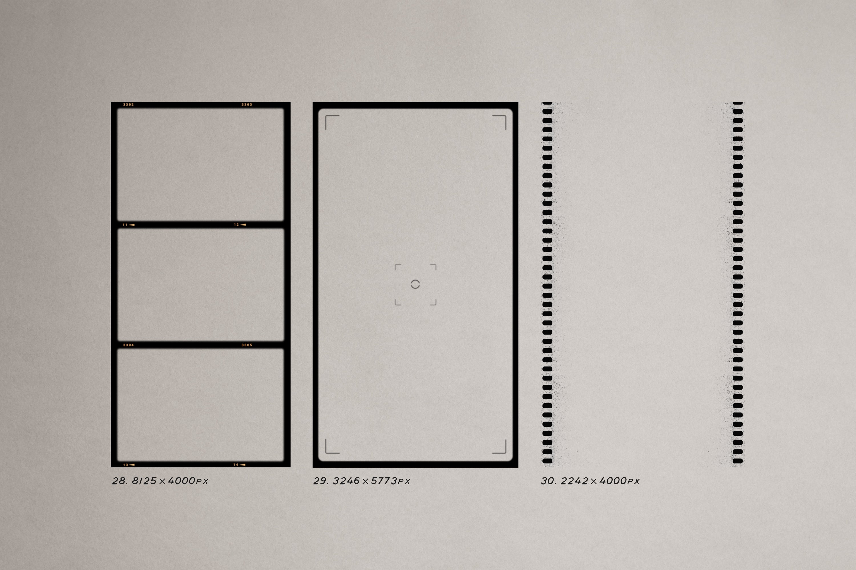 High Quality Film Frames Kit - secret-cache