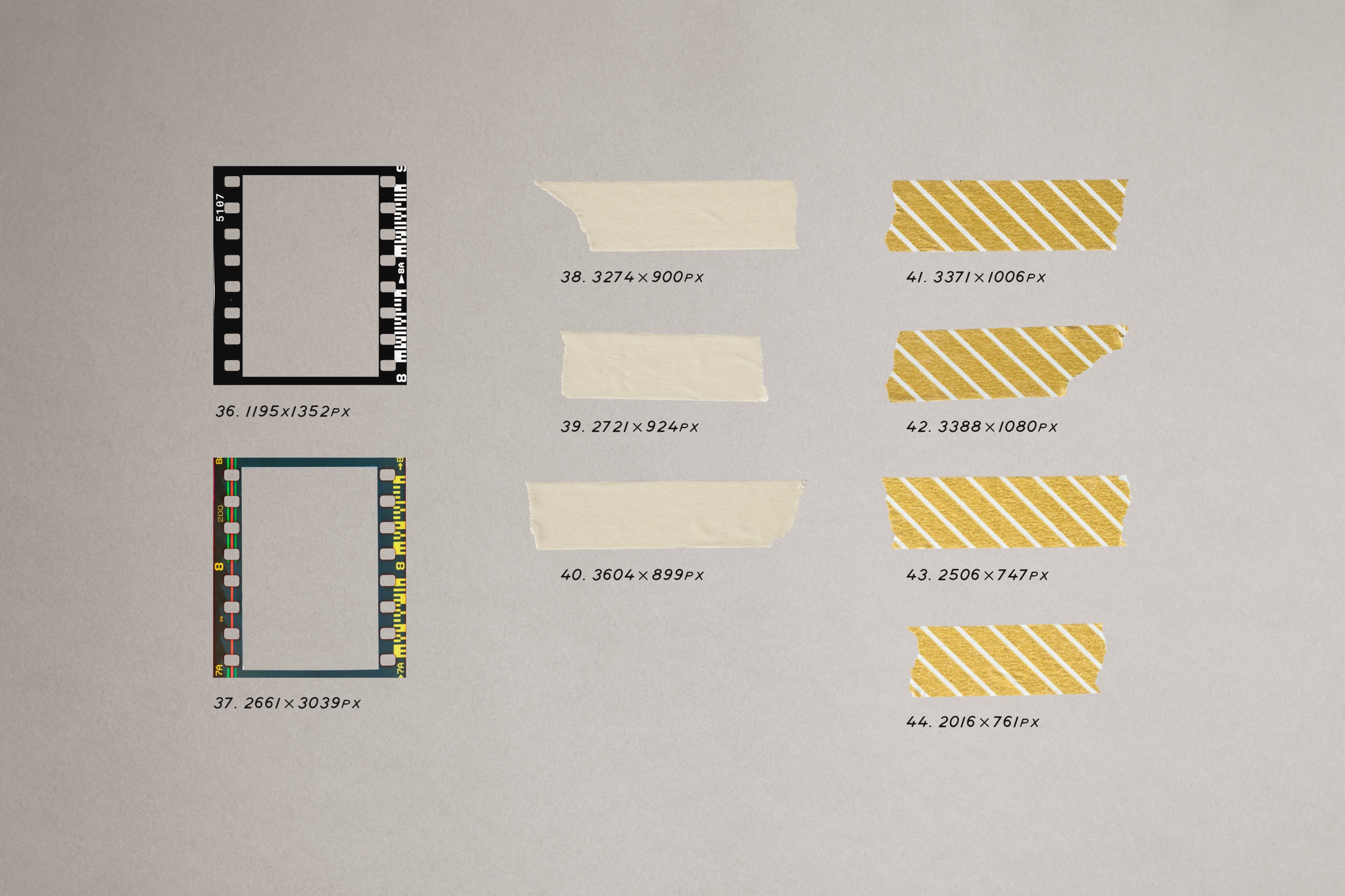 High Quality Film Frames Kit - secret-cache