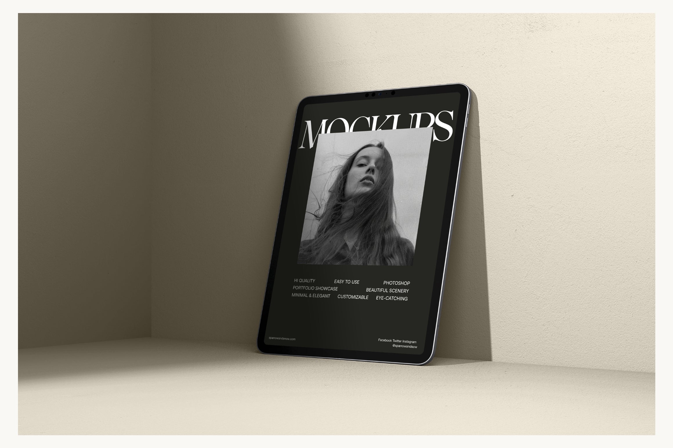 Olena - Device Mockups - secret-cache