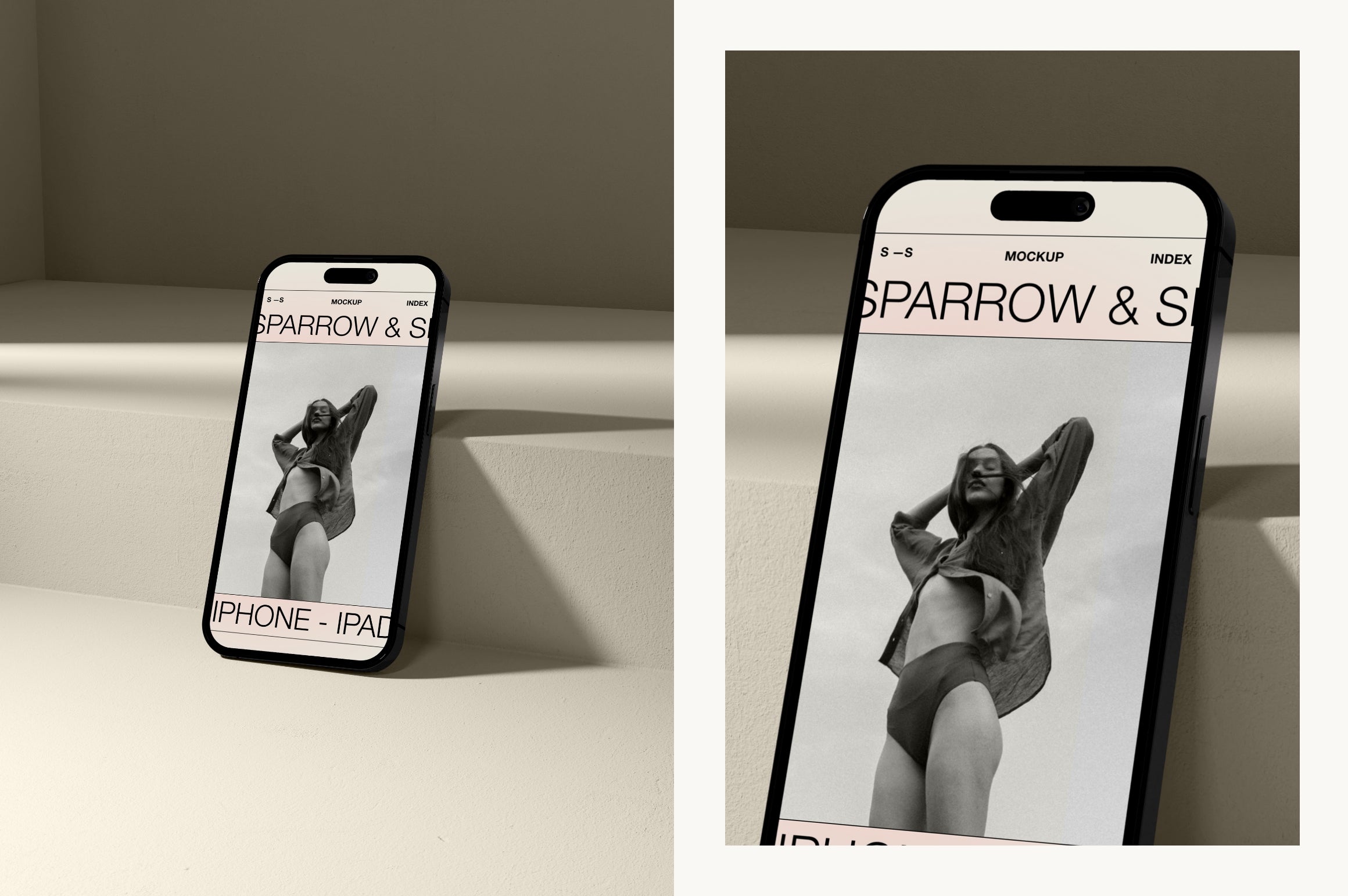 Olena - Device Mockups - secret-cache