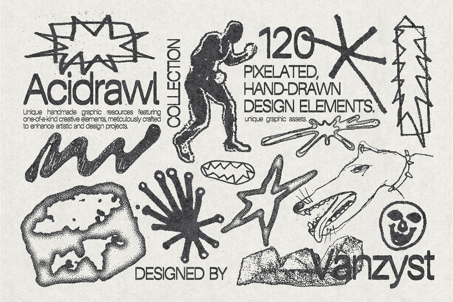 120 Acidrawl Graphic Pack - secret-cache