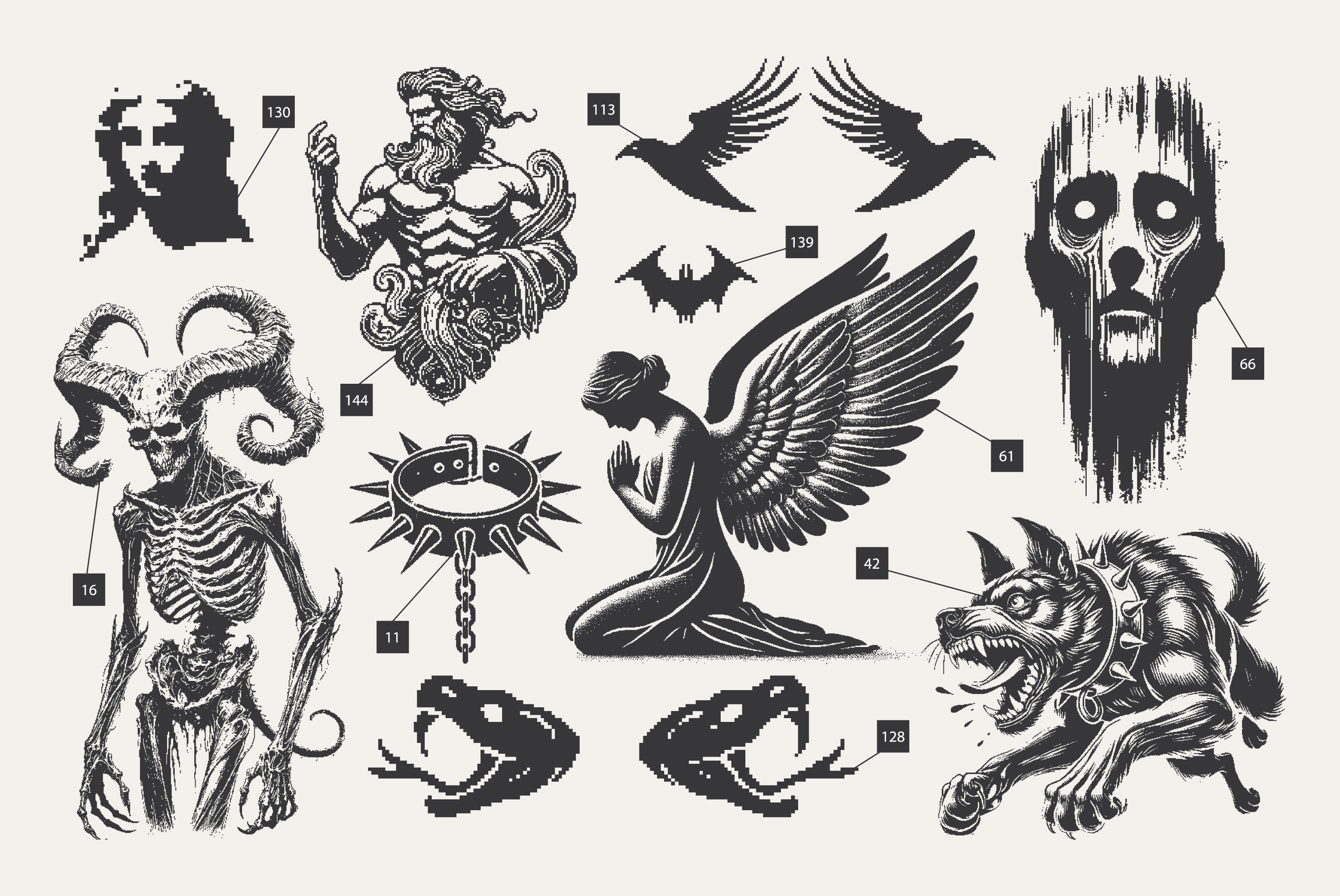 144 MysticPixels Graphic Pack - secret-cache