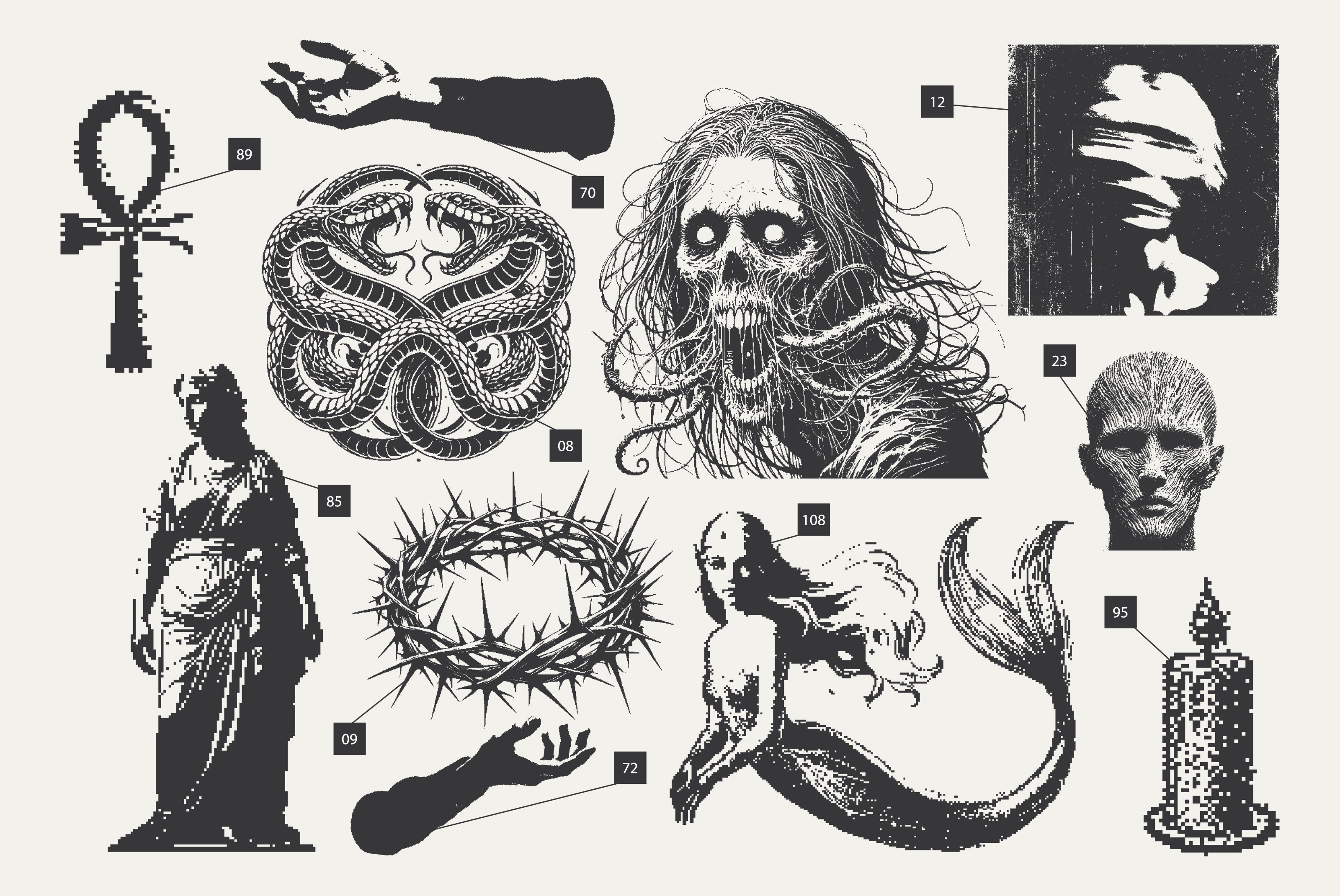 144 MysticPixels Graphic Pack - secret-cache