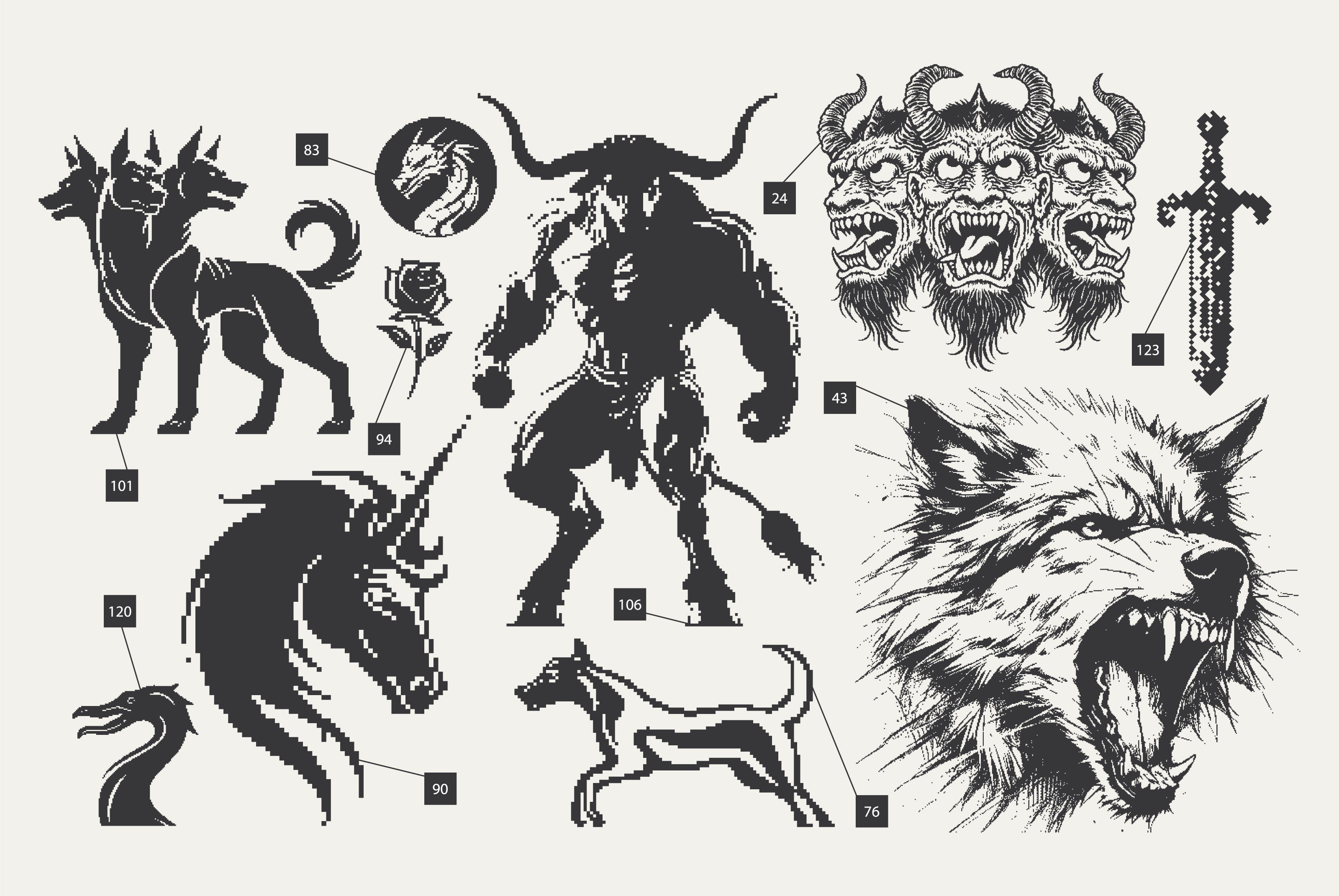 144 MysticPixels Graphic Pack - secret-cache