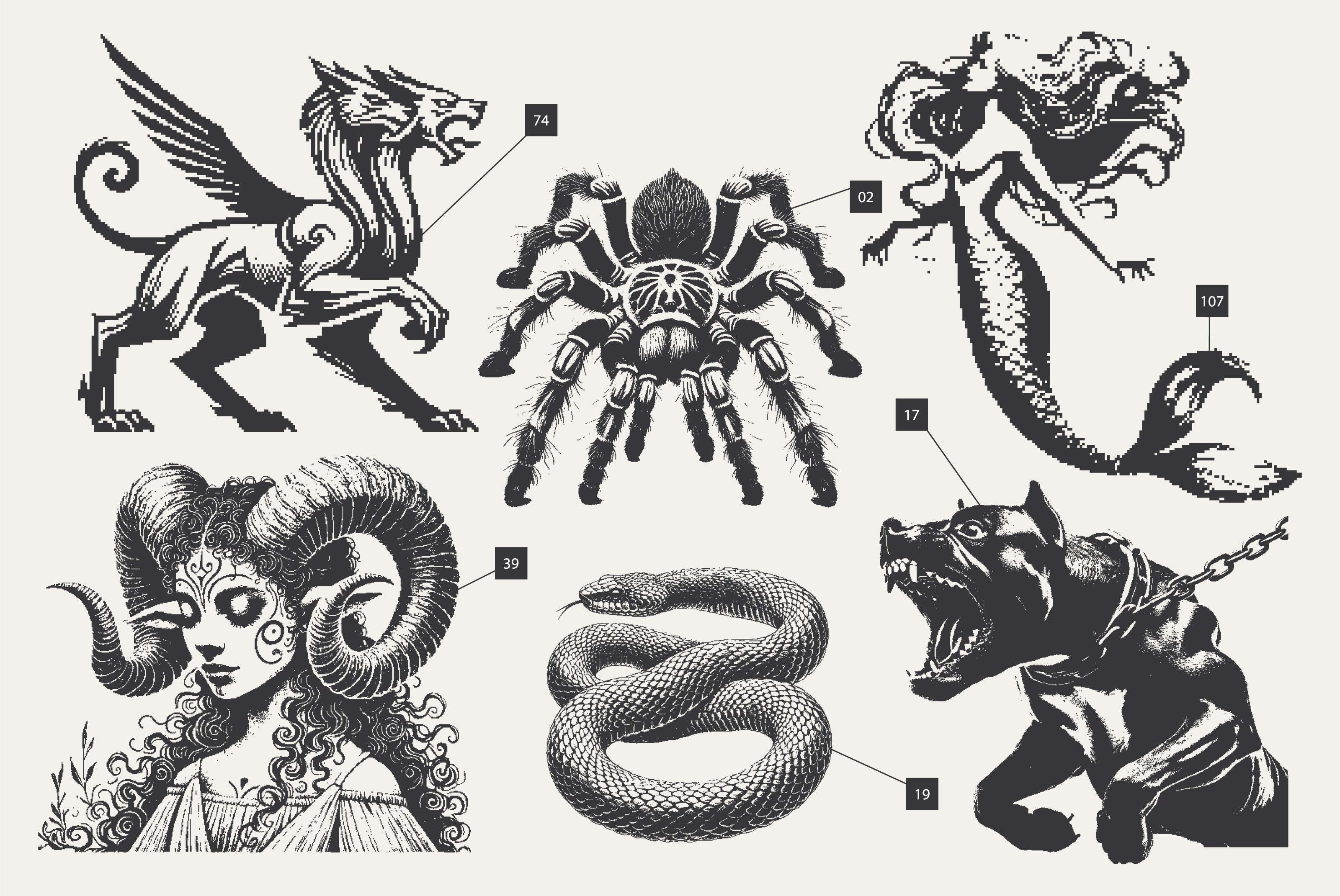 144 MysticPixels Graphic Pack - secret-cache