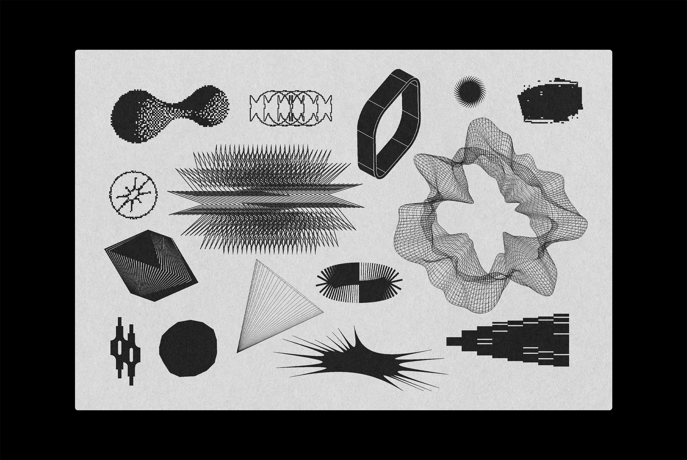 Experimental MIX Shapes Kit - secret-cache