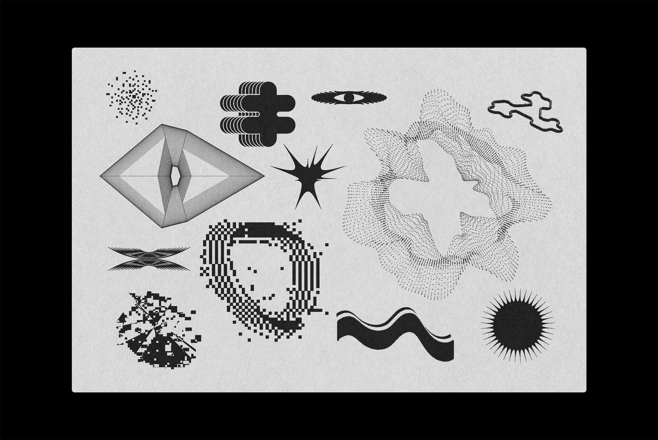 Experimental MIX Shapes Kit - secret-cache