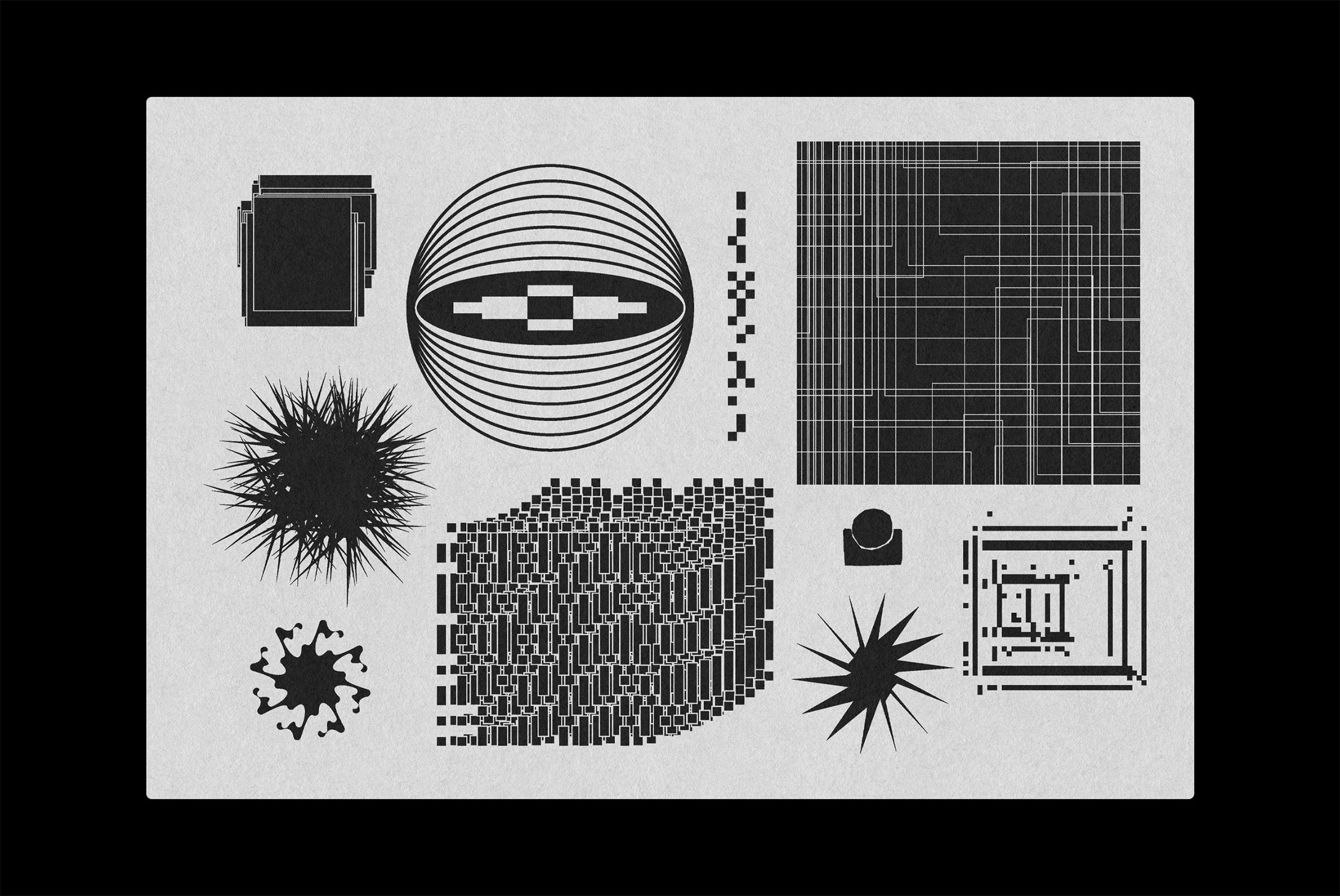 Experimental MIX Shapes Kit - secret-cache