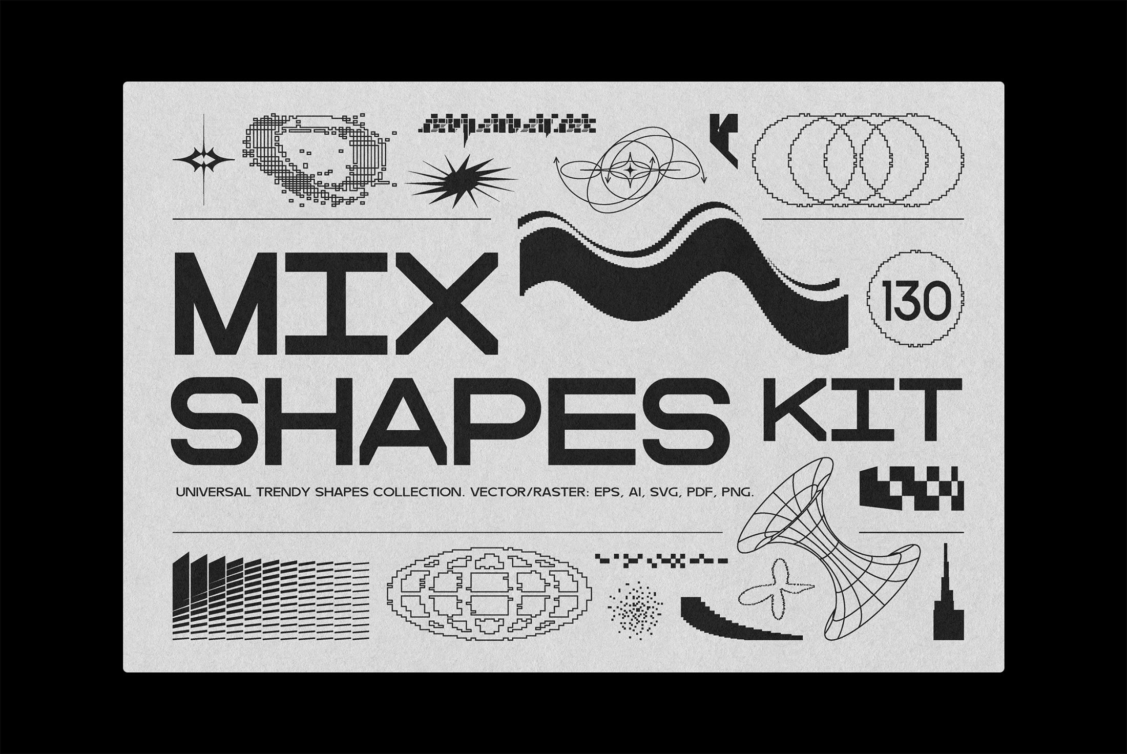 Experimental MIX Shapes Kit - secret-cache