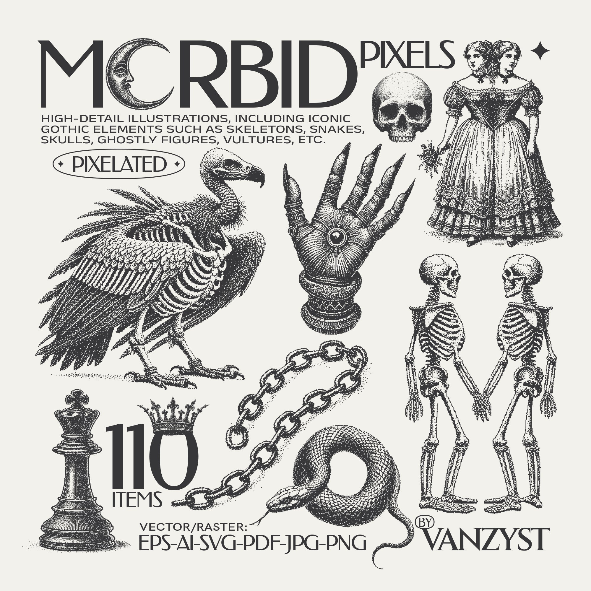 MorbidPixels Graphic Pack - secret-cache