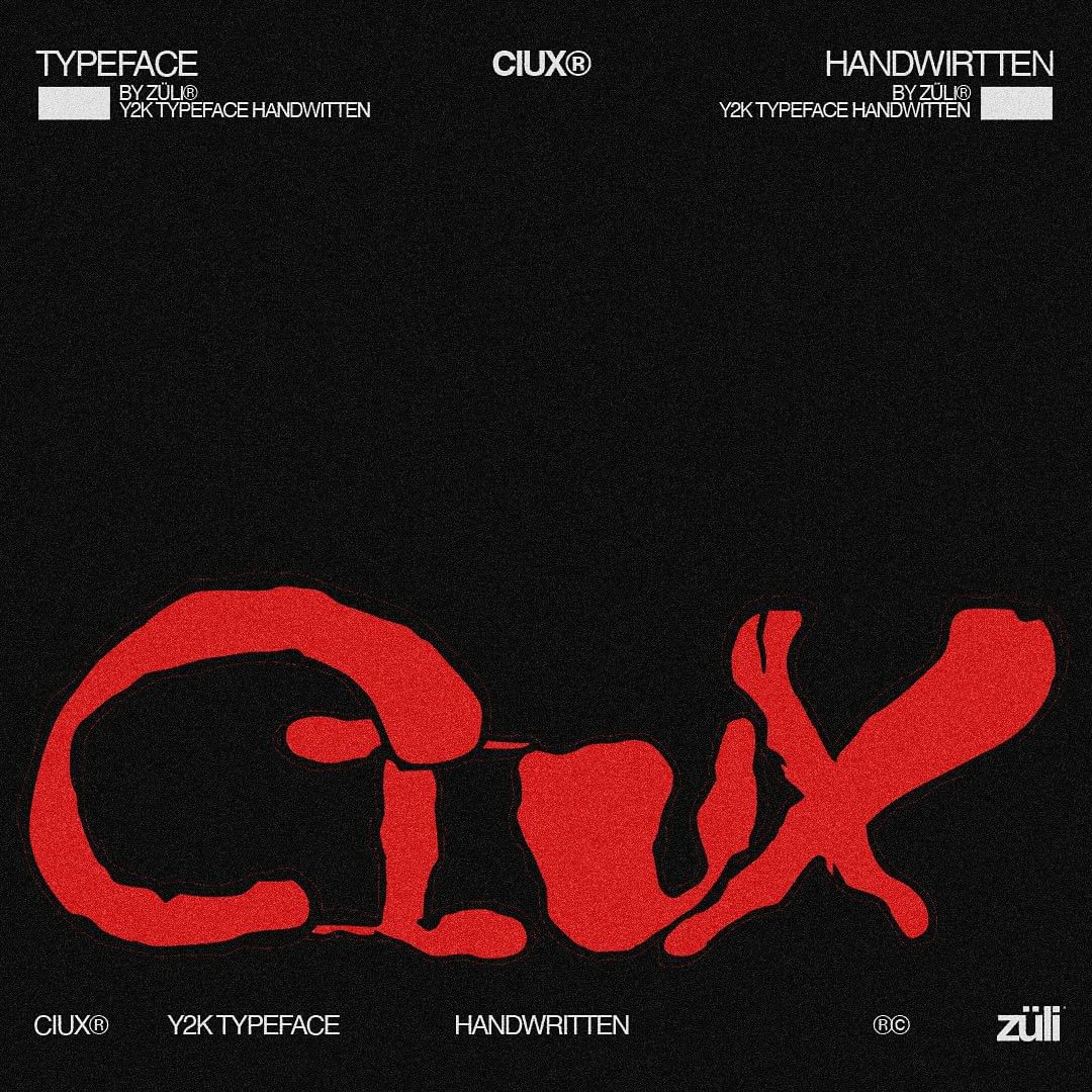 Ciux Typeface - secret-cache